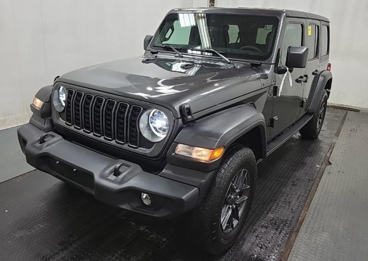 2024 Jeep Wrangler Sport S 4X4 | V6 | 6-Speed Manual | Tow Pkg | Heated Wheel + Seats | CarPlay + Android | and More ! Photo