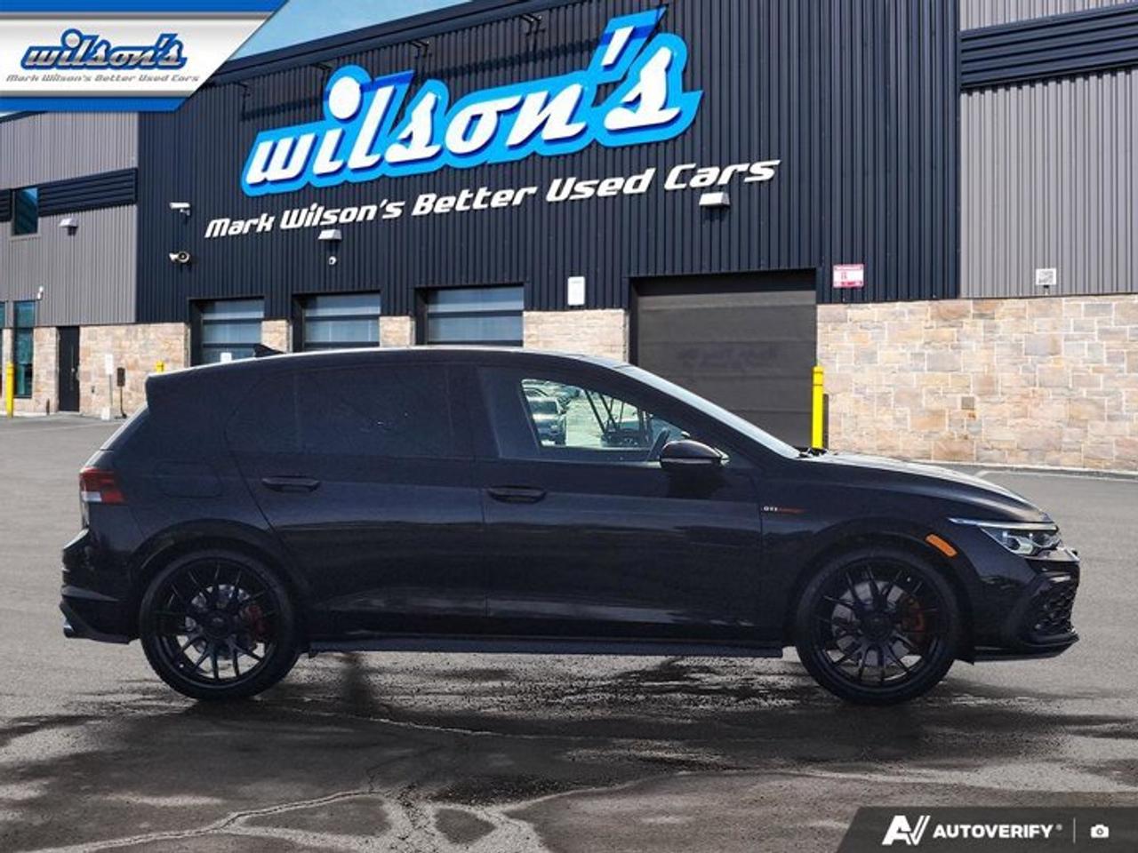 2024 Volkswagen Golf GTI 380 Autobahn | 6-Speed Manual | Sunroof | Adaptive Cruise | Heated Wheel + Seats | CarPlay & More ! Photo