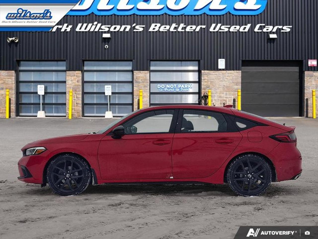 2022 Honda Civic Hatchback Sport | Sunroof | Heated Seats + Steering | Remote Start | CarPlay | Adaptive Cruise | and More ! Photo