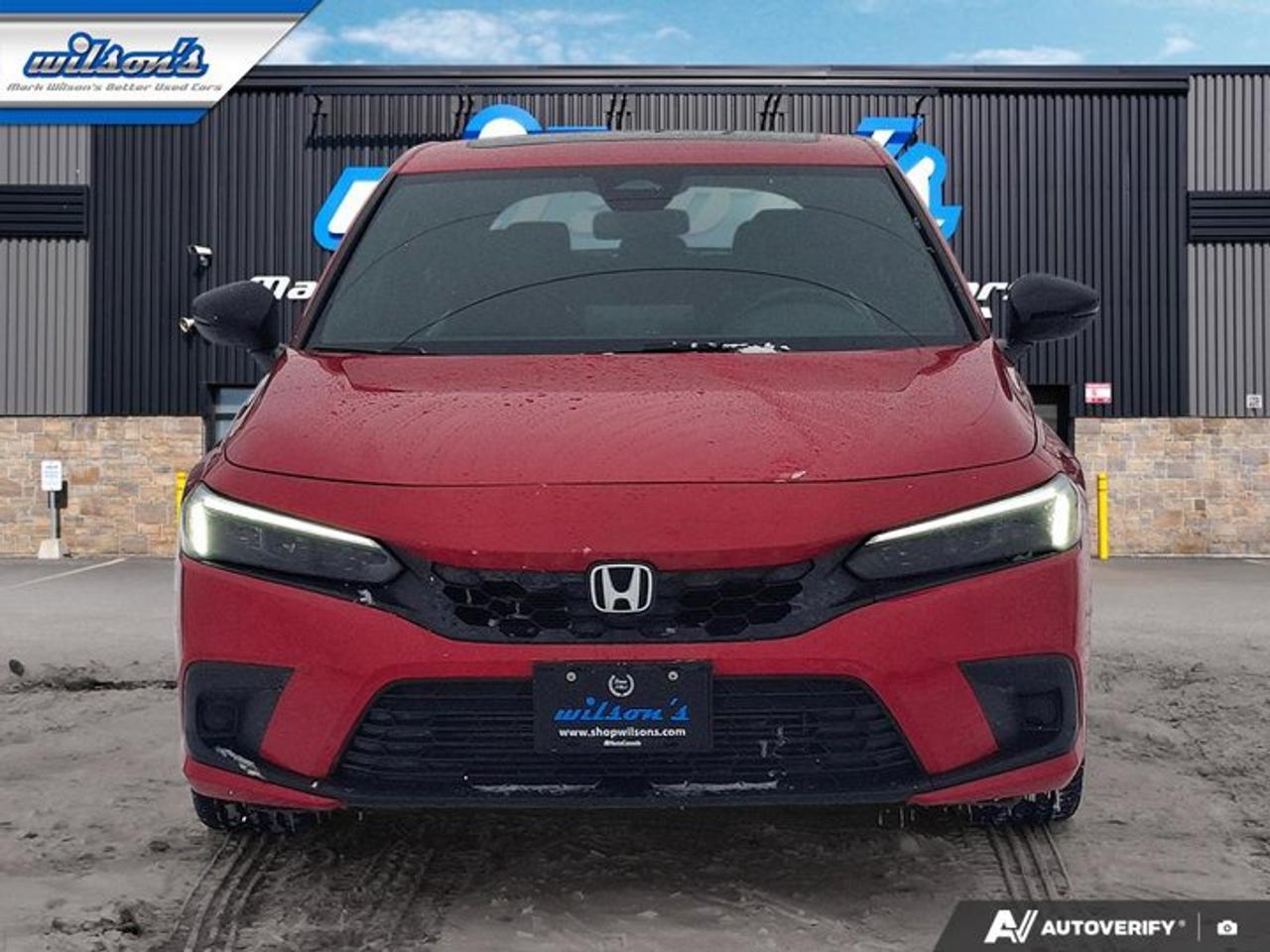 2022 Honda Civic Hatchback Sport | Sunroof | Heated Seats + Steering | Remote Start | CarPlay | Adaptive Cruise | and More ! Photo
