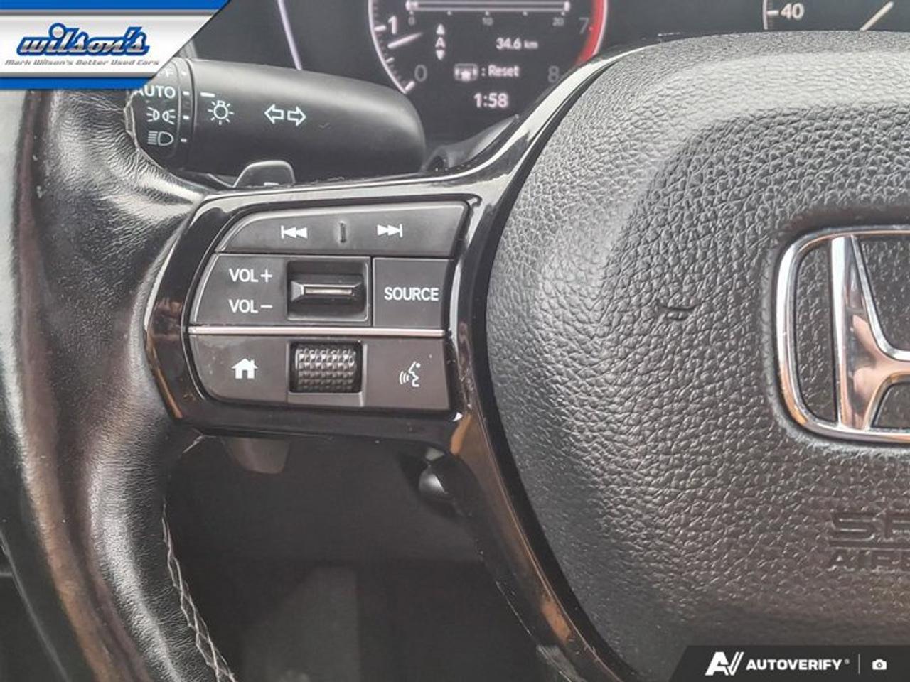 2022 Honda Civic Hatchback Sport | Sunroof | Heated Seats + Steering | Remote Start | CarPlay | Adaptive Cruise | and More ! Photo