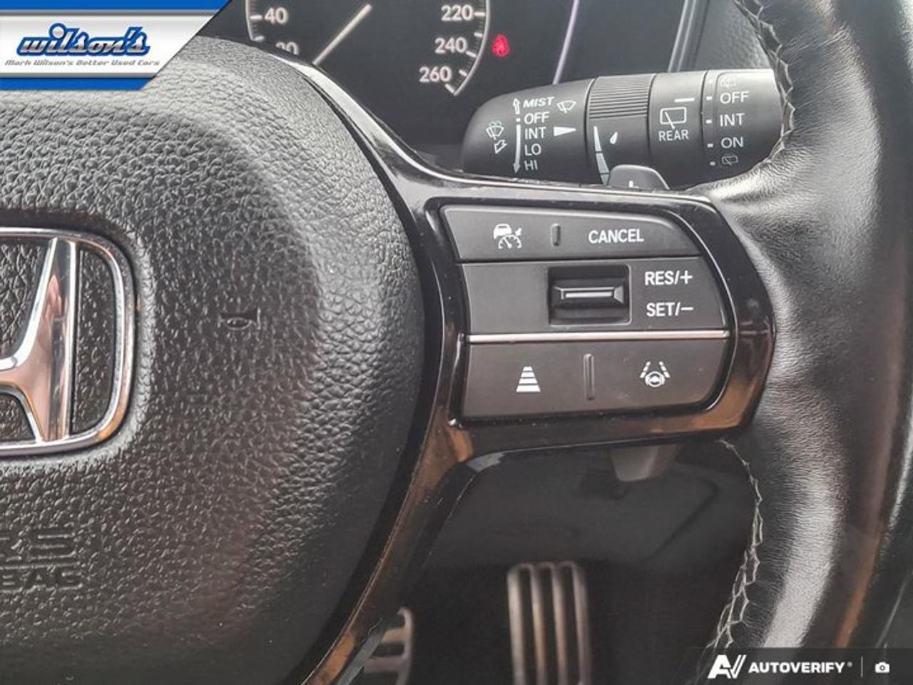 2022 Honda Civic Hatchback Sport | Sunroof | Heated Seats + Steering | Remote Start | CarPlay | Adaptive Cruise | and More ! Photo