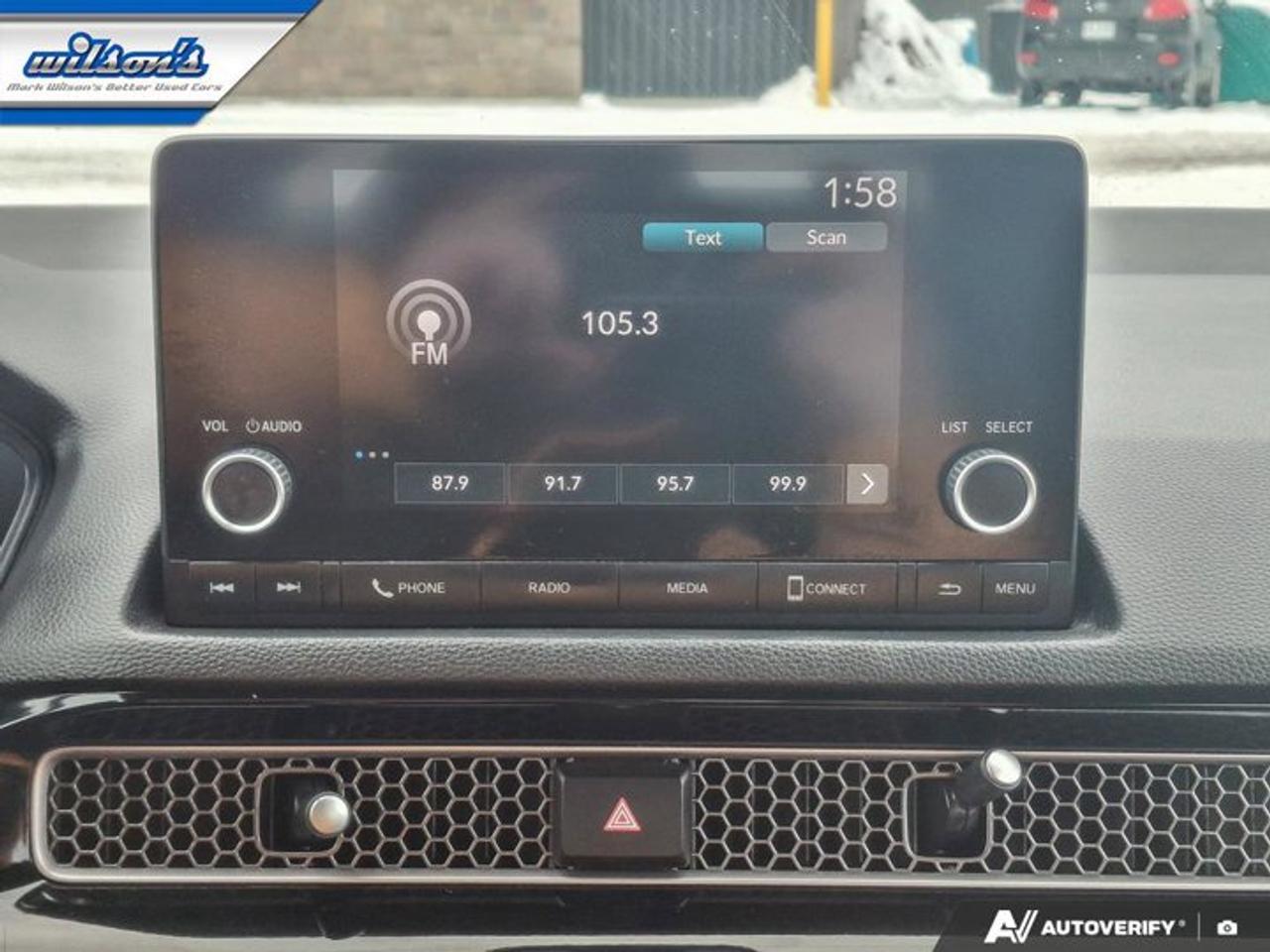 2022 Honda Civic Hatchback Sport | Sunroof | Heated Seats + Steering | Remote Start | CarPlay | Adaptive Cruise | and More ! Photo