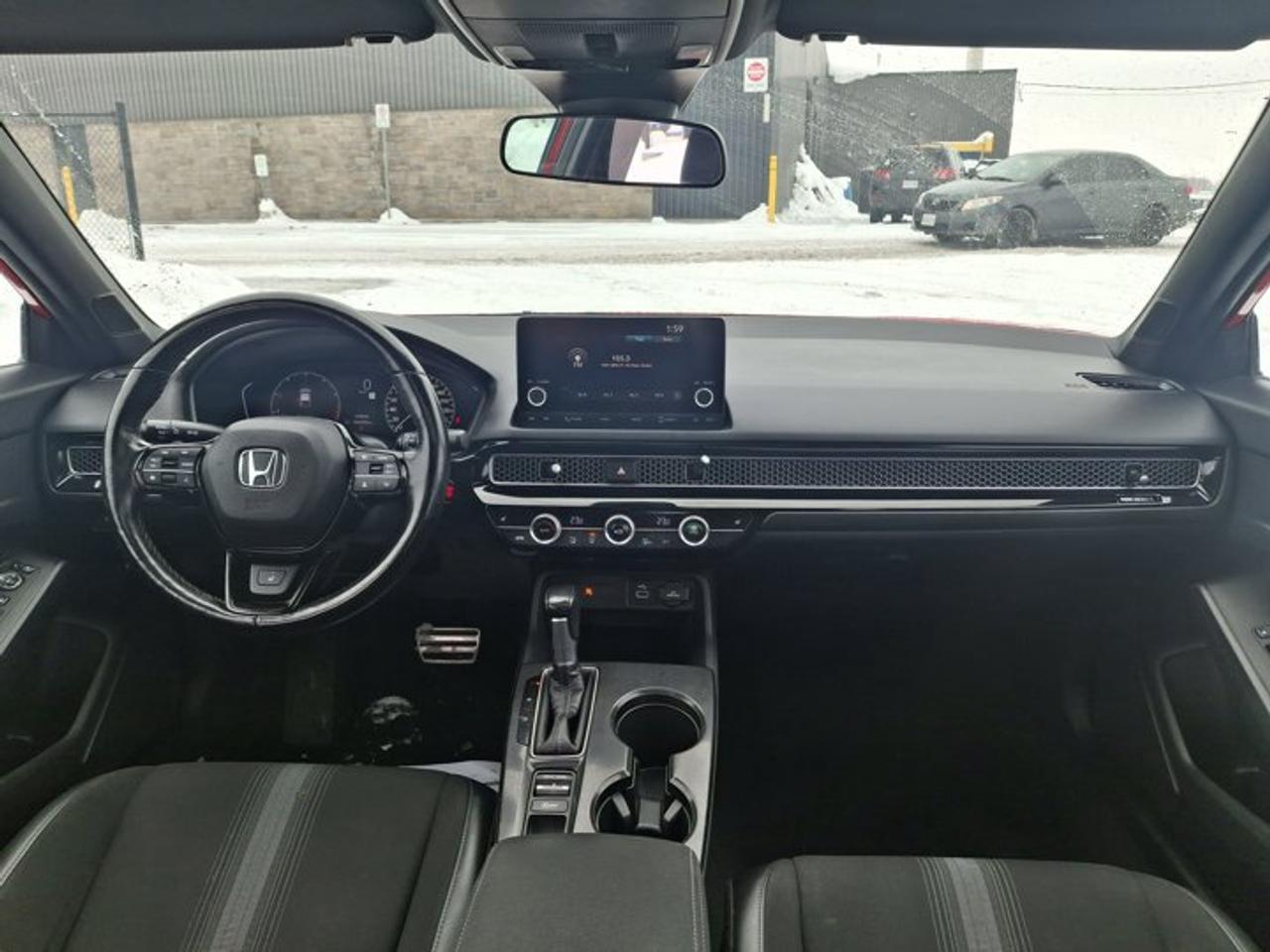 2022 Honda Civic Hatchback Sport | Sunroof | Heated Seats + Steering | Remote Start | CarPlay | Adaptive Cruise | and More ! Photo