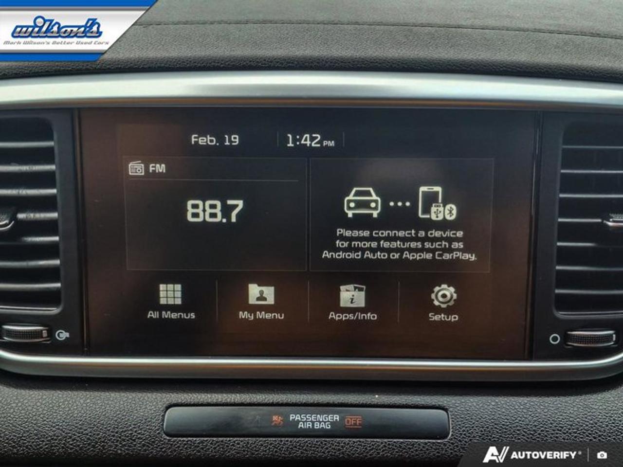 2020 Kia Sportage EX AWD | Carplay and Android Auto | Heated Seats + Steering | Panoramic Sunroof | and More ! Photo