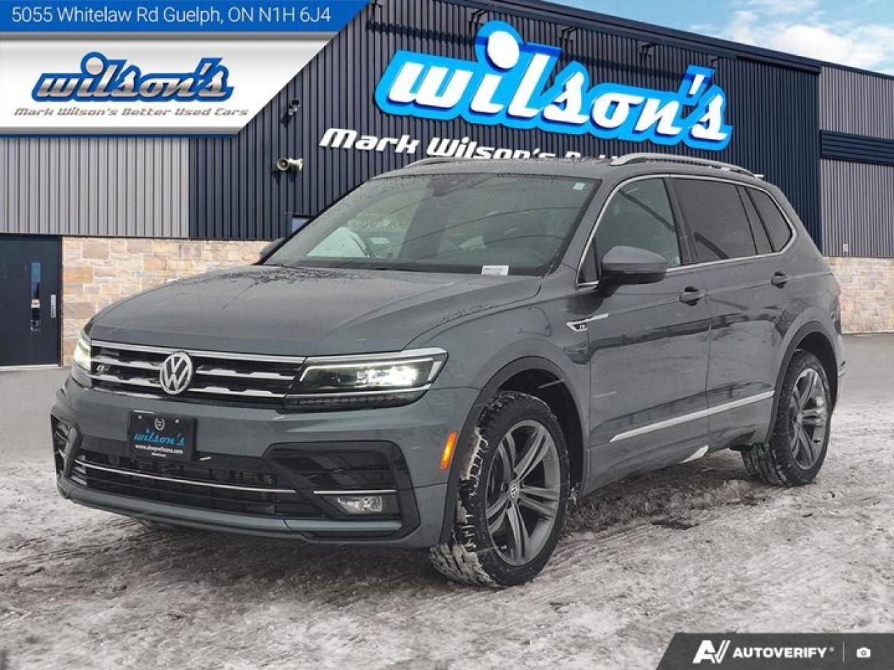 2021 Volkswagen Tiguan Highline R-Line AWD | Leather | Carplay | Heated Seats | Remote Start | Adaptive Cruise | and More ! Photo0
