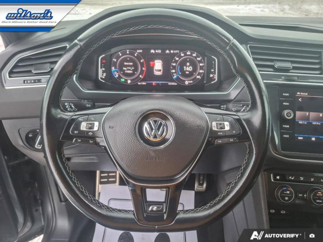 2021 Volkswagen Tiguan Highline R-Line AWD | Leather | Carplay | Heated Seats | Remote Start | Adaptive Cruise | and More ! Photo
