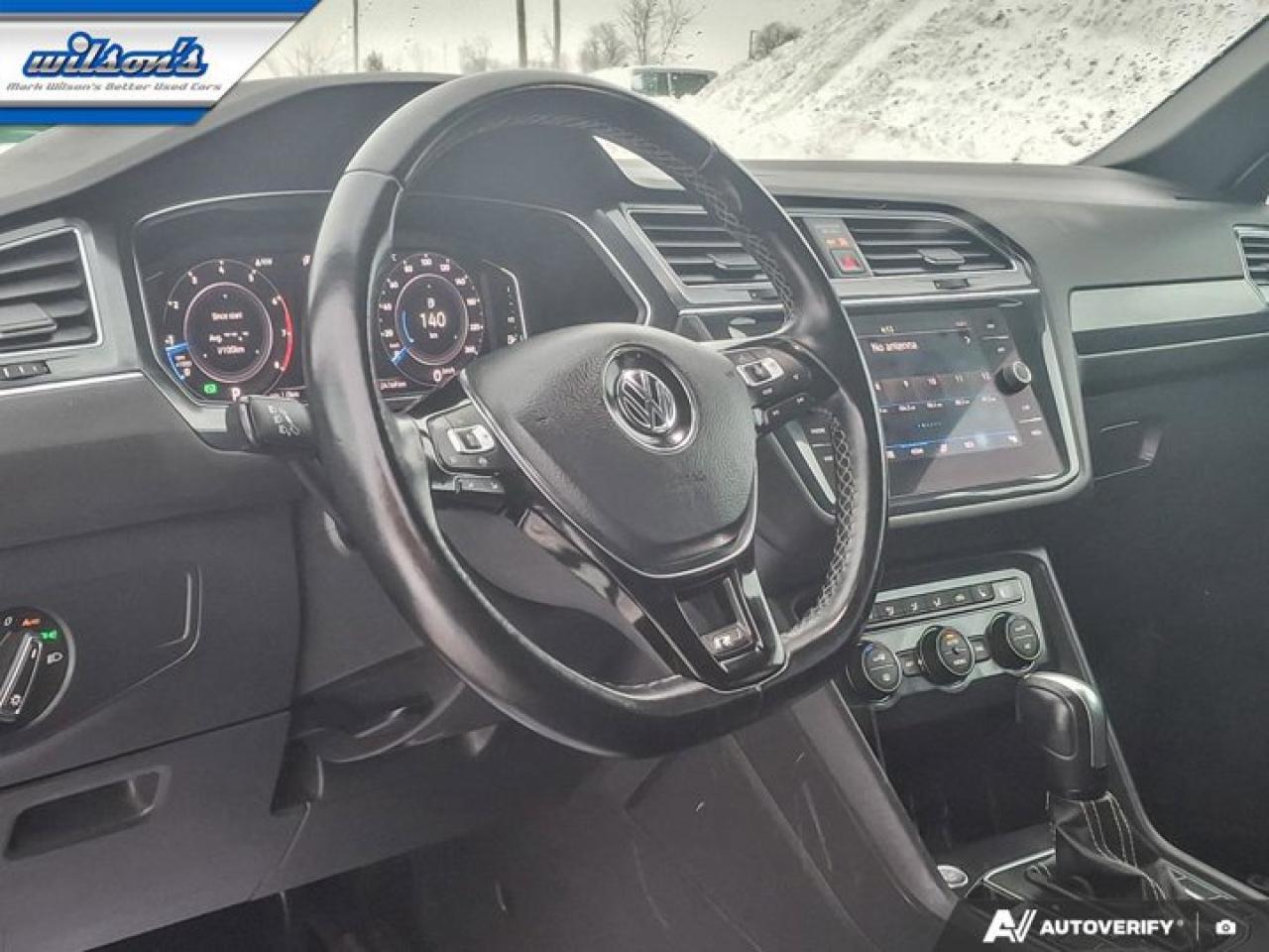 2021 Volkswagen Tiguan Highline R-Line AWD | Leather | Carplay | Heated Seats | Remote Start | Adaptive Cruise | and More ! Photo