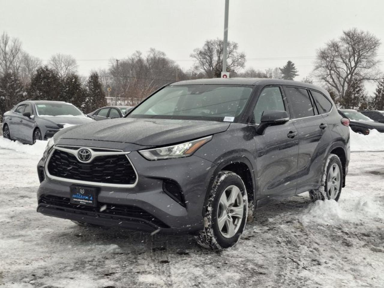 Look at this certified 2020 Toyota Highlander LE AWD | Push Button Start | LED Headlights | Android + Carplay | Safety Sense | . Its Automatic transmission and 3.5 L engine will keep you going. This Toyota Highlander features the following options: USB Port, Touch Screen, Reverse Camera, Radar Cruise, Lane Departure Warning, Forward Collision Alert, Dual Zone Climate Control, Auto Stop/Start, Air Conditioning, and 8 passenger. See it for yourself at Mark Wilsons Better Used Cars, 5055 Whitelaw Road, Guelph, ON N1H 6J4.MASSIVE SELECTION: 500+ vehicles in ONE LOCATION, all Live Market Priced for the best value!STRAIGHTFORWARD & TRANSPARENT PRICING: Our Advertised Price INCLUDES:Safety Certification! (No separate certification fee upcharge).FREE Carfax History Report!NO upcharge for paying cash!CONFIDENCE & PEACE OF MIND: 30-Day/3,000 km Warranty INCLUDED! Plus a 5-Day Exchange Privilege!*EASY FINANCING: Better-than-bank rates, $0 Down, and 3 Months No Payments available OAC. BAD CREDIT APPROVED HERE!WE BUY CARS: Get Top Dollar for your trade, or sell us your vehicle for CASH even if you dont buy ours!www.shopwilsons.comAn Honest, Transparent Buying Experience. Trusted in business since 1961!(Cash Prices Exclude HST and Licensing Fees only.)