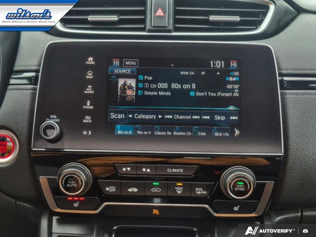 2019 Honda CR-V Touring AWD | Leather | Sunroof | Nav | Heated Seats | Remote Start | CarPlay + Android | and More ! Photo