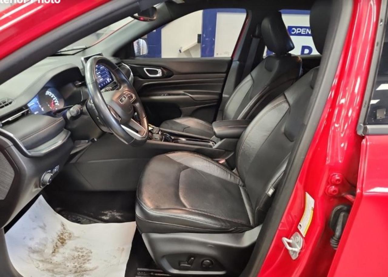 2022 Jeep Compass Limited AWD | Red Edition | Leather | Heated Wheel + Seats | Remote Start | CarPlay + Android & More Photo2