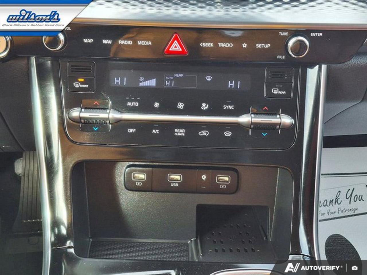 2022 Kia Carnival SX | Leather | Sunroof | Nav | Bose | Cooled + Heated Seats | 360 Camera | Adaptive Cruise & More ! Photo