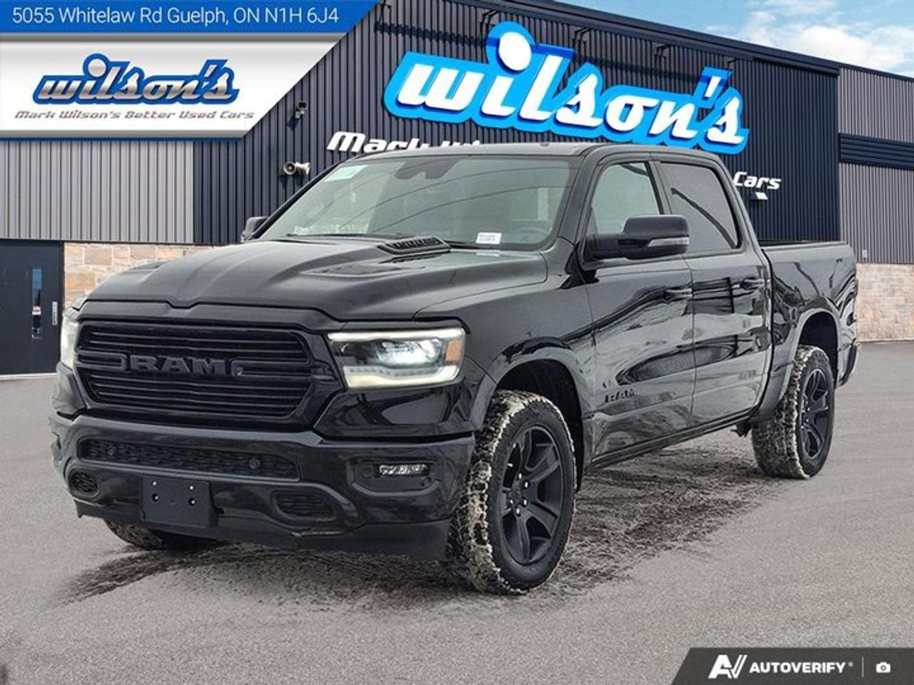 2023 RAM 1500 Sport Crew 4WD | Hemi | GT Pkg | 3.92 Ratio | Leather | Factory Exhaust + Intake | and More ! Photo