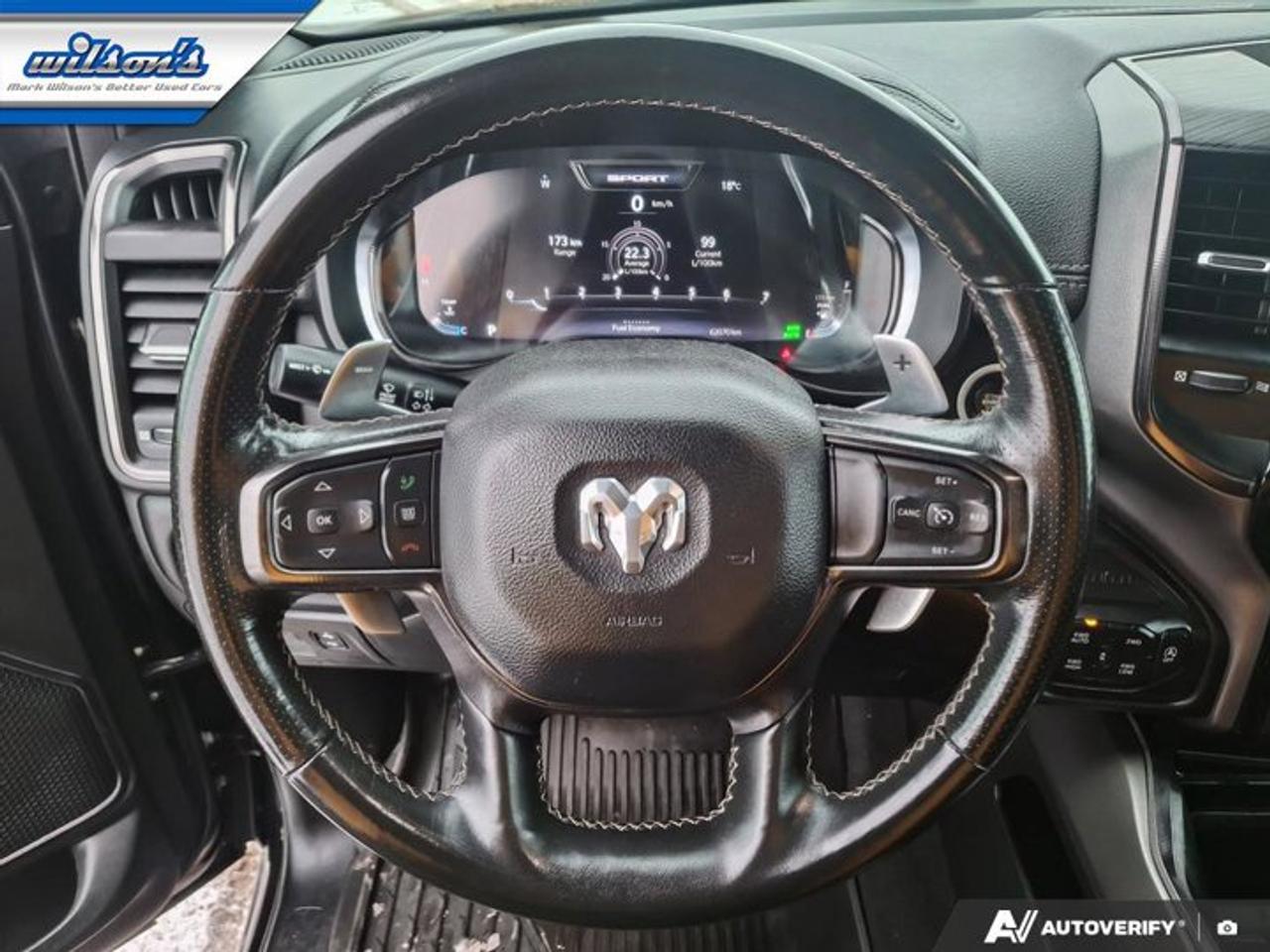 2023 RAM 1500 Sport Crew 4WD | Hemi | GT Pkg | 3.92 Ratio | Leather | Factory Exhaust + Intake | and More ! Photo