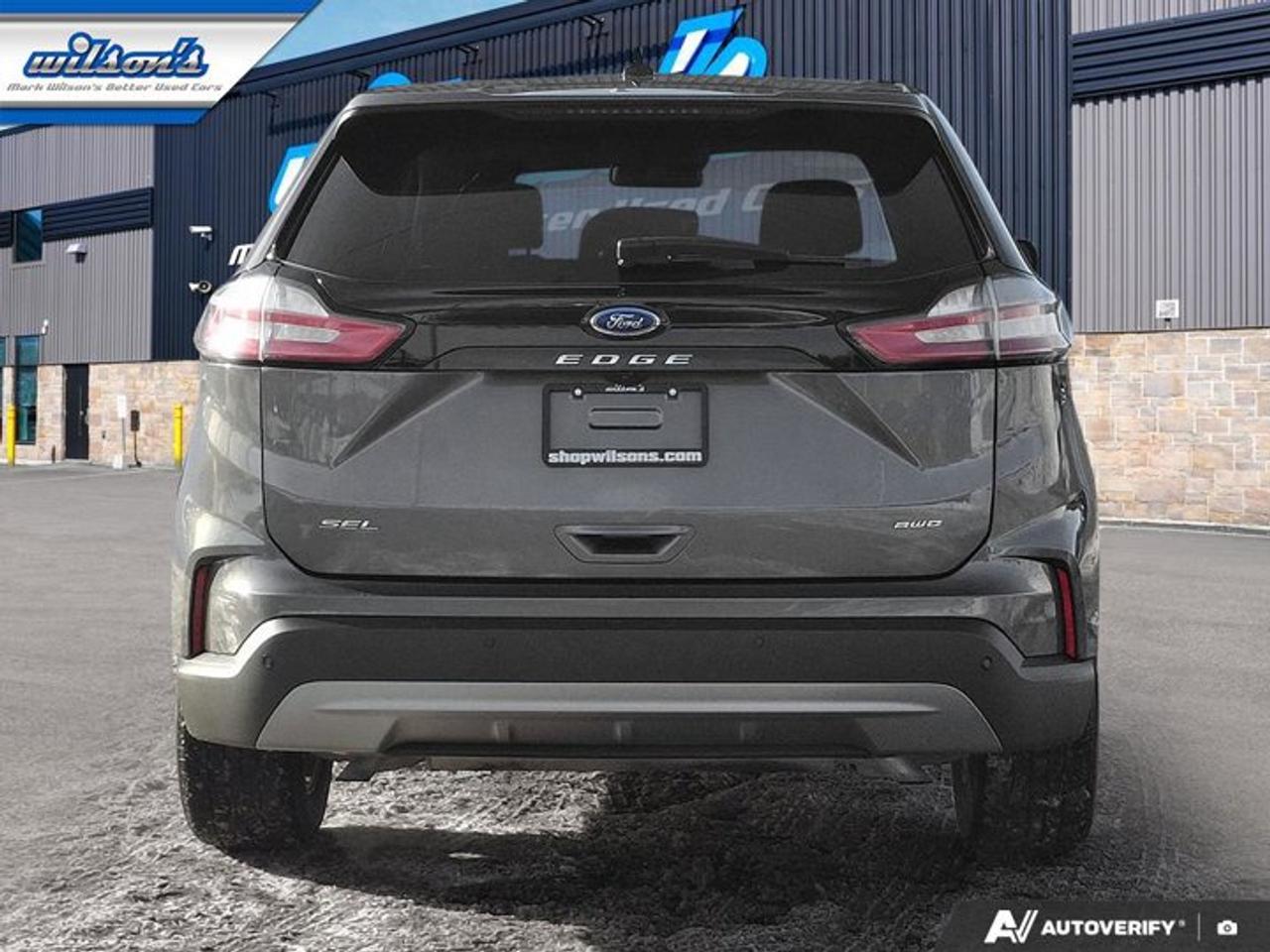 2023 Ford Edge SEL AWD | Leather | Adaptive Cruise | Heated Wheel + Seats | Remote Start | CarPlay + Android & More Photo3