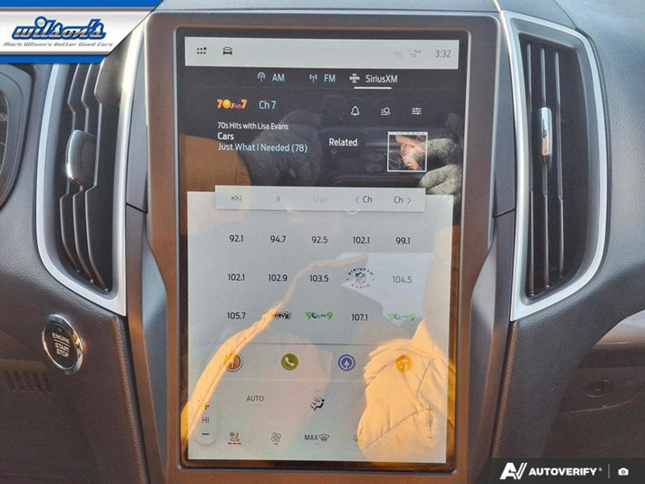 2023 Ford Edge SEL AWD | Leather | Adaptive Cruise | Heated Wheel + Seats | Remote Start | CarPlay + Android & More Photo