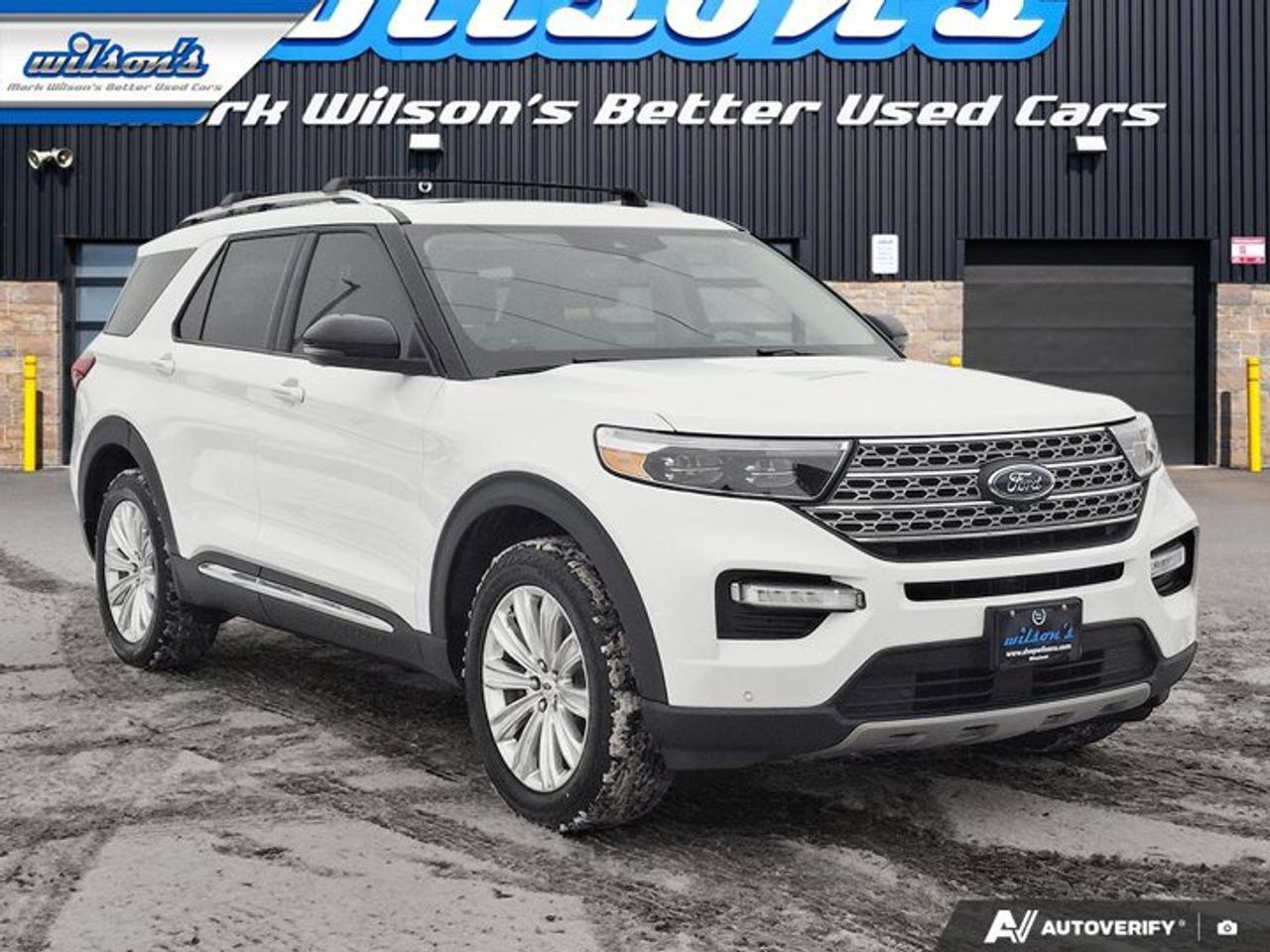 2022 Ford Explorer Limited 4WD | Leather | Sunroof | Tech Pkg | Adaptive Cruise | Heated Wheel + Seats | and More ! Photo