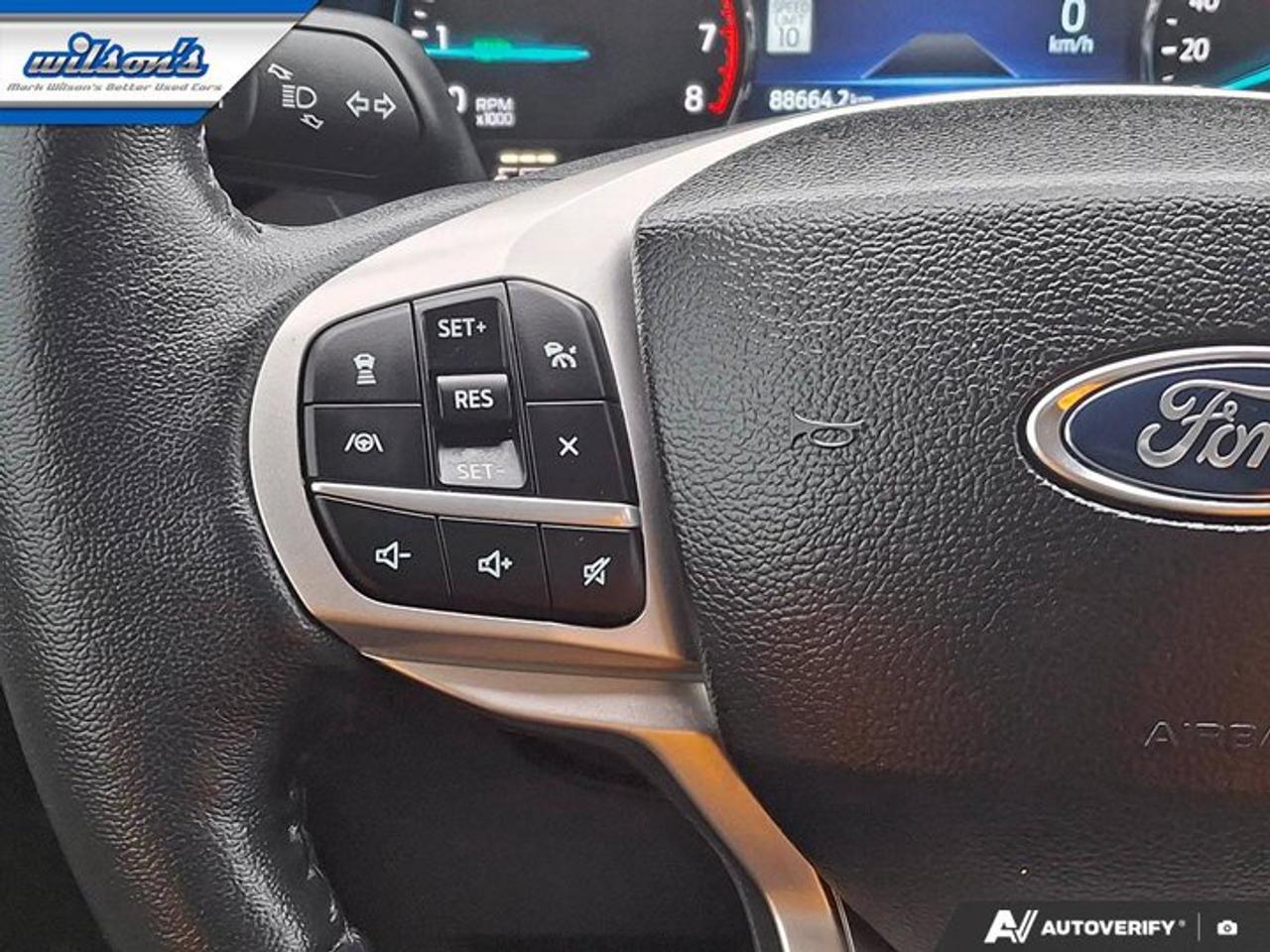 2022 Ford Explorer Limited 4WD | Leather | Sunroof | Tech Pkg | Adaptive Cruise | Heated Wheel + Seats | and More ! Photo