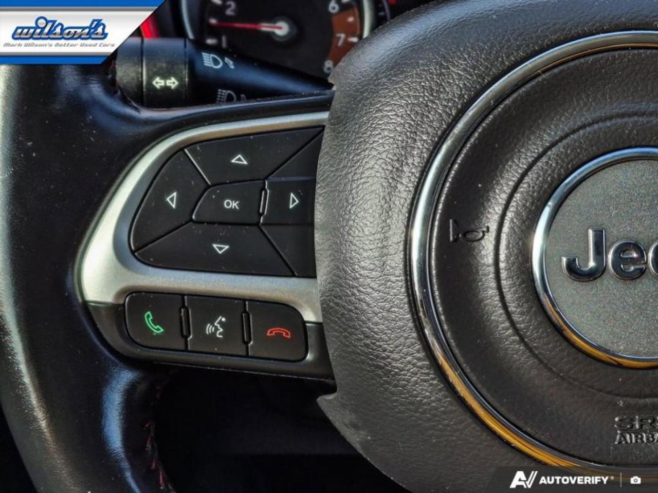 2020 Jeep Compass Trailhawk 4WD | Leather | Heated Seats + Steering | Remote Start | BSM | Carplay + Android and More! Photo