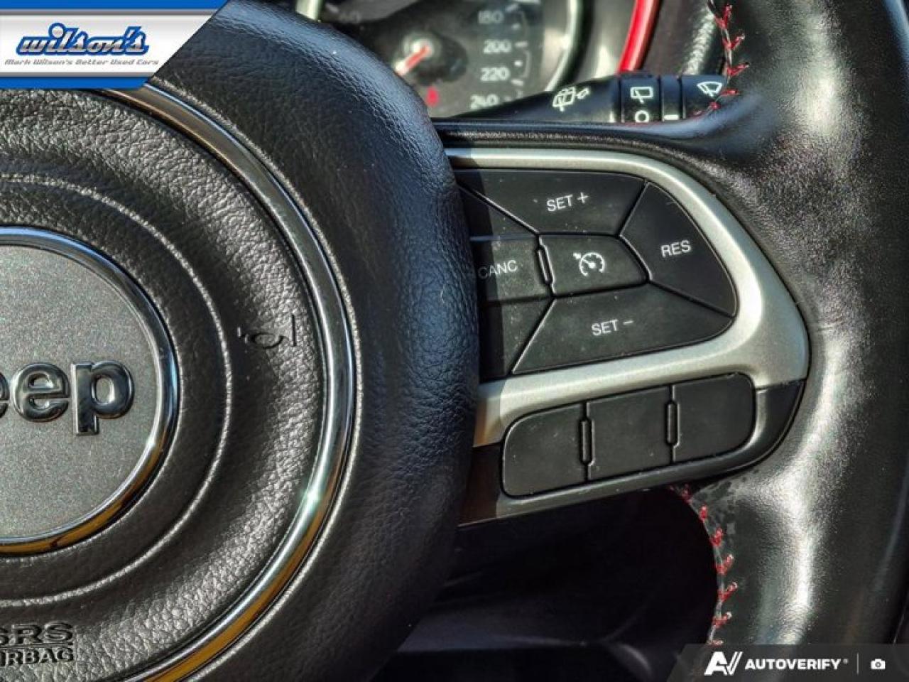 2020 Jeep Compass Trailhawk 4WD | Leather | Heated Seats + Steering | Remote Start | BSM | Carplay + Android and More! Photo