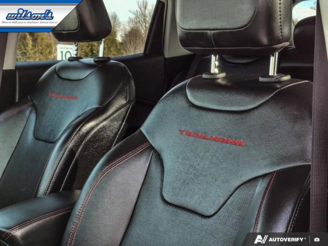 2020 Jeep Compass Trailhawk 4WD | Leather | Heated Seats + Steering | Remote Start | BSM | Carplay + Android and More! Photo