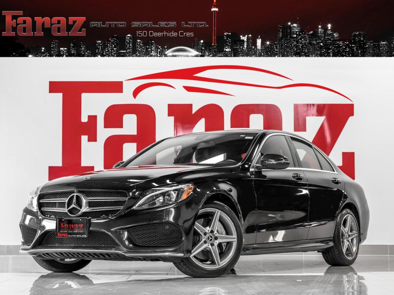 2015 Mercedes-Benz C 300 C 300|AMG PKG|BLINDSPOT|NAVI|REARCAM|PANO|ACCIDENT FREE Photo0