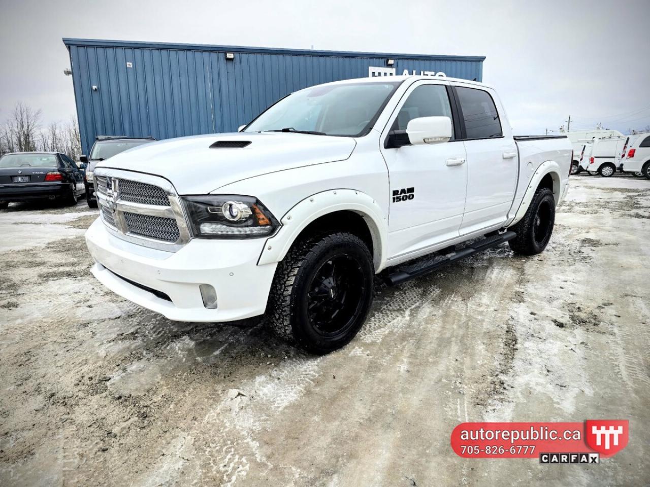 Used 2018 RAM 1500 Sport Hemi Certified Loaded No Accidents for sale in Orillia, ON