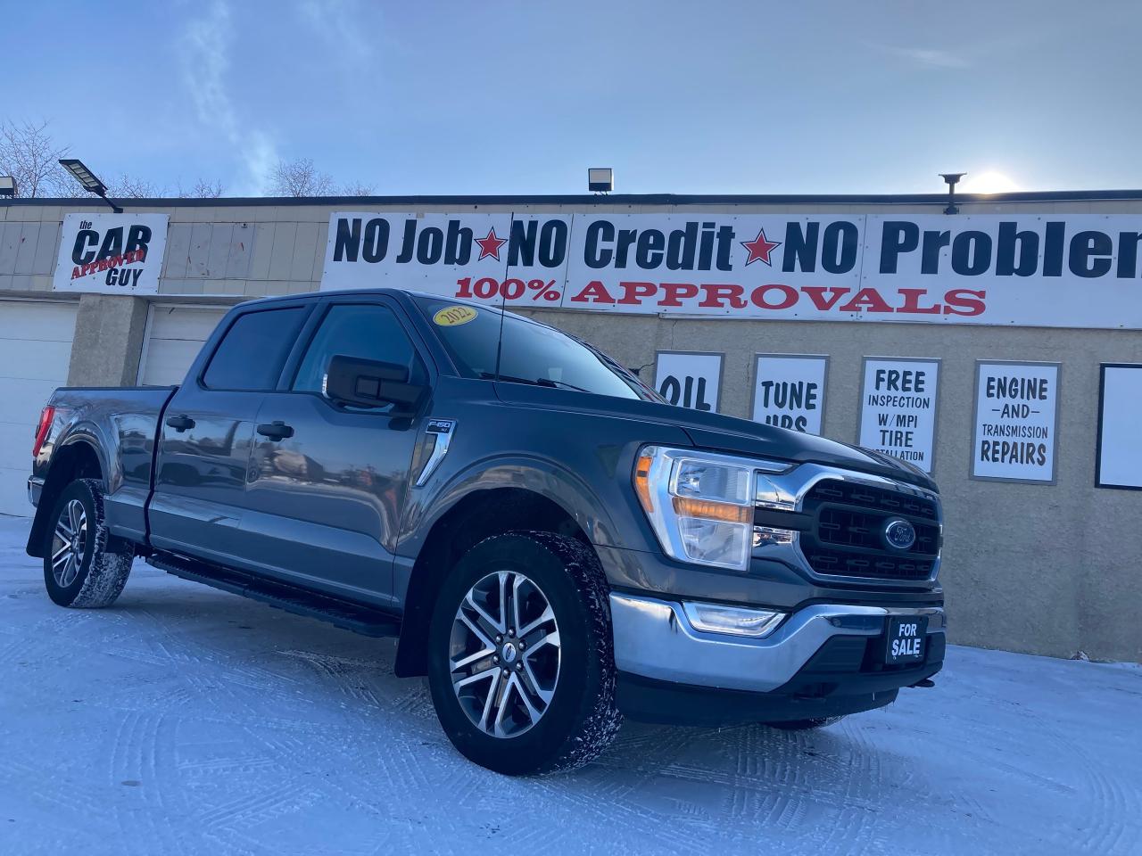 <p><strong>Dealer#4660</strong></p><p><strong>Just Arrived - In the process of safety&nbsp;</strong></p><p><strong>Please contact for more details.&nbsp;</strong></p><p data-start=0 data-end=76>🚘 <strong data-start=3 data-end=71>2022 Ford F-150 XLT Crew Cab 4WD &mdash; Built to Work, Ready to Drive</strong> 🚘</p><p data-start=78 data-end=247>Available now at <strong data-start=95 data-end=115>The Car Guy Inc.</strong>, this <strong data-start=122 data-end=164>2022 Ford F-150 XLT Crew Cab Short Bed</strong> delivers power, space, and modern features&mdash;perfect for work or everyday driving.</p><p data-start=249 data-end=576>Powered by a <strong data-start=262 data-end=284>3.5L V6 gas engine</strong> paired with an <strong data-start=300 data-end=326>automatic transmission</strong> and <strong data-start=331 data-end=348>4-wheel drive</strong>, this truck offers strong performance and confident handling in all conditions. Finished in a clean <strong data-start=449 data-end=491>gray exterior with gray cloth interior</strong>, it seats <strong data-start=502 data-end=524>up to 6 passengers</strong> comfortably with four full doors for easy access.</p><p data-start=578 data-end=605><strong data-start=578 data-end=603>Key Features Include:</strong></p><ul data-start=606 data-end=898><li data-start=606 data-end=628><p data-start=608 data-end=628>Blind Spot Monitor</p></li><li data-start=629 data-end=674><p data-start=631 data-end=674>Reverse Camera & Parking Distance Control</p></li><li data-start=675 data-end=721><p data-start=677 data-end=721>Cruise Control & Adjustable Steering Wheel</p></li><li data-start=722 data-end=743><p data-start=724 data-end=743>Power Driver Seat</p></li><li data-start=744 data-end=778><p data-start=746 data-end=778>Power Windows, Locks & Mirrors</p></li><li data-start=779 data-end=823><p data-start=781 data-end=823>AM/FM Radio with Voice Assist Telematics</p></li><li data-start=824 data-end=859><p data-start=826 data-end=859>Air Conditioning & Rear Defrost</p></li><li data-start=860 data-end=898><p data-start=862 data-end=898>Fog Lights, ABS & Traction Control</p></li></ul><p data-start=1078 data-end=1177 data-is-last-node= data-is-only-node=>📍 <strong data-start=1081 data-end=1101>The Car Guy Inc.</strong><br data-start=1101 data-end=1104>📩 Message us today for pricing, financing options, or to book a viewing.</p><p data-pm-slice=1 1 []><strong>Address: </strong>2850 Dugald Rd, Winnipeg, MB R2C 3Z5</p>
