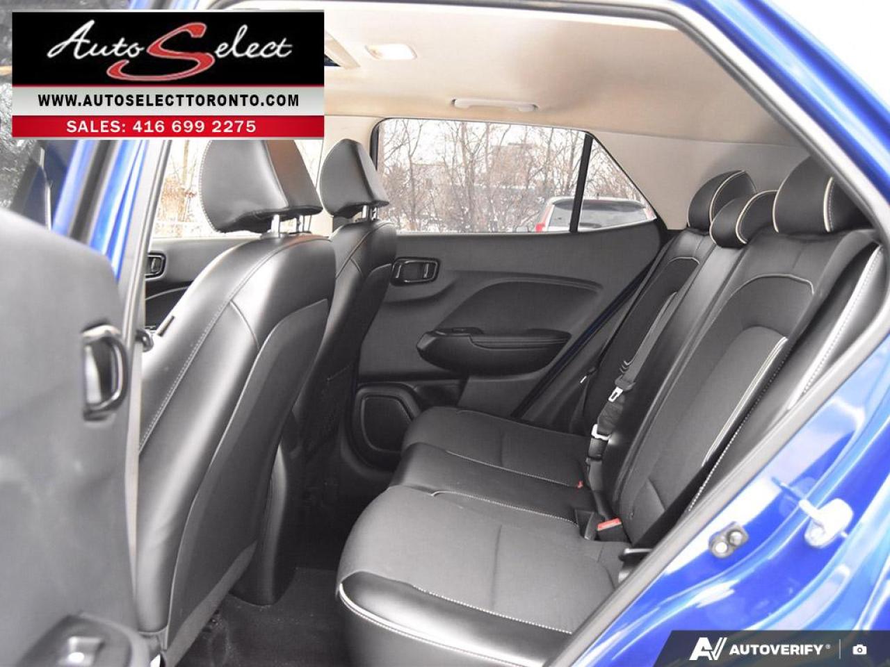 2020 Hyundai Venue Ultimate w/Black Interior (IVT) Sunroof - Apple Carplay - Clean Carfax Photo