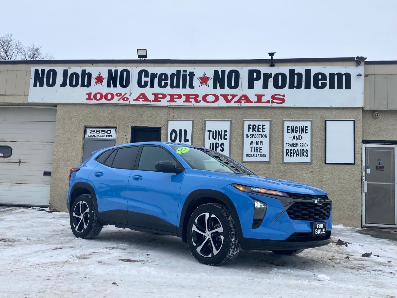 <p data-start=75 data-end=153><strong>&nbsp;Dealer#4660</strong></p><p data-start=75 data-end=153>🚙&nbsp;<strong data-start=78 data-end=148>2024 Chevrolet Trax 1RS &mdash; Compact, Stylish & Packed with Features!</strong> 🚙</p><p data-start=155 data-end=315>Available now at <strong data-start=172 data-end=192>The Car Guy Inc.</strong>, this <strong data-start=199 data-end=226>2024 Chevrolet Trax 1RS</strong> is a modern and versatile compact SUV, perfect for city driving or weekend adventures.</p><p data-start=317 data-end=647>Powered by a <strong data-start=330 data-end=356>1.2L 3-cylinder engine</strong> with <strong data-start=362 data-end=388>automatic transmission</strong> and <strong data-start=393 data-end=414>front-wheel drive</strong>, it offers excellent fuel efficiency and a smooth ride. Finished in a striking <strong data-start=494 data-end=537>blue exterior with black cloth interior</strong>, it comfortably seats <strong data-start=560 data-end=576>5 passengers</strong> and comes loaded with features for comfort, safety, and convenience.</p><p data-start=649 data-end=676><strong data-start=649 data-end=674>Key Features Include:</strong></p><ul data-start=677 data-end=989><li data-start=677 data-end=709><p data-start=679 data-end=709>Remote Start & Keyless Entry</p></li><li data-start=710 data-end=747><p data-start=712 data-end=747>Reverse Camera & Traction Control</p></li><li data-start=748 data-end=770><p data-start=750 data-end=770>Heated Front Seats</p></li><li data-start=771 data-end=803><p data-start=773 data-end=803>Sunroof / Moonroof & Spoiler</p></li><li data-start=804 data-end=838><p data-start=806 data-end=838>Power Windows, Locks & Mirrors</p></li><li data-start=839 data-end=883><p data-start=841 data-end=883>AM/FM Radio with Vocal Assist Telematics</p></li><li data-start=884 data-end=930><p data-start=886 data-end=930>Cruise Control & Adjustable Steering Wheel</p></li><li data-start=931 data-end=966><p data-start=933 data-end=966>Air Conditioning & Rear Defrost</p></li><li data-start=967 data-end=989><p data-start=969 data-end=989>ABS & Side Airbags</p></li></ul><p data-start=991 data-end=1121>With only <strong data-start=1001 data-end=1014>39,300 KM</strong> this Trax 1RS is a reliable, fun, and practical SUV ready for its next owner.</p><p data-start=1123 data-end=1263>📍 <strong data-start=1126 data-end=1146>The Car Guy Inc.</strong><br data-start=1146 data-end=1149>2850 Dugald Road, Winnipeg, MB<br data-start=1179 data-end=1182>🕒 Open Monday&ndash;Friday: 10 a.m.&ndash;6 p.m., Saturday: 10 a.m.&ndash;5 p.m., Sunday: Closed</p><p data-start=1265 data-end=1340>📩 <strong data-start=1268 data-end=1338>Message us today to schedule a test drive or for more information!</strong></p>