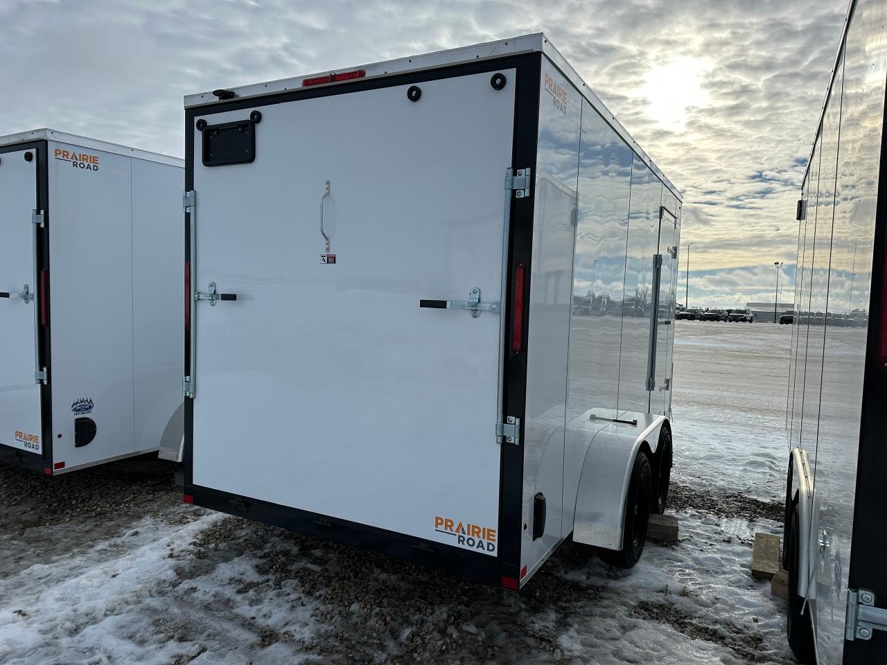 2026 Prairie Road Trailer 7' X 14' Prairie Road Ramp Door Photo