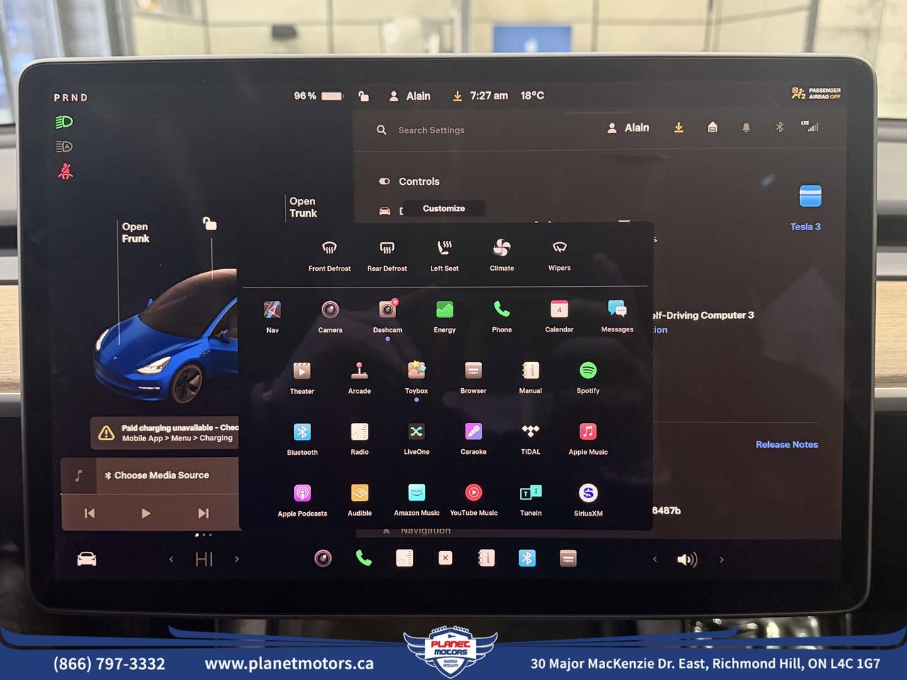 2021 Tesla Model 3 STANDARD RANGE PLUS Photo