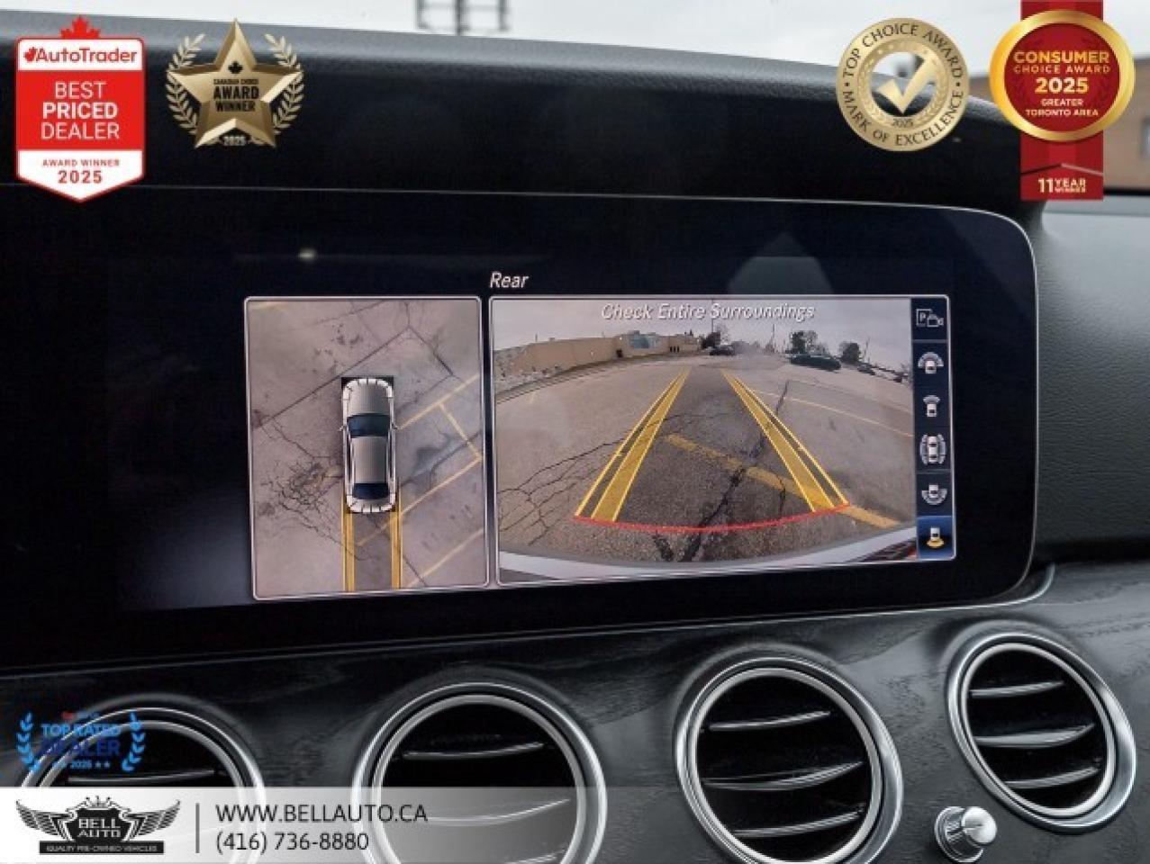 2019 Mercedes-Benz E-Class E300   AMG PKG   NAVI   360CAM   PANO   BRMSTR   N Photo4