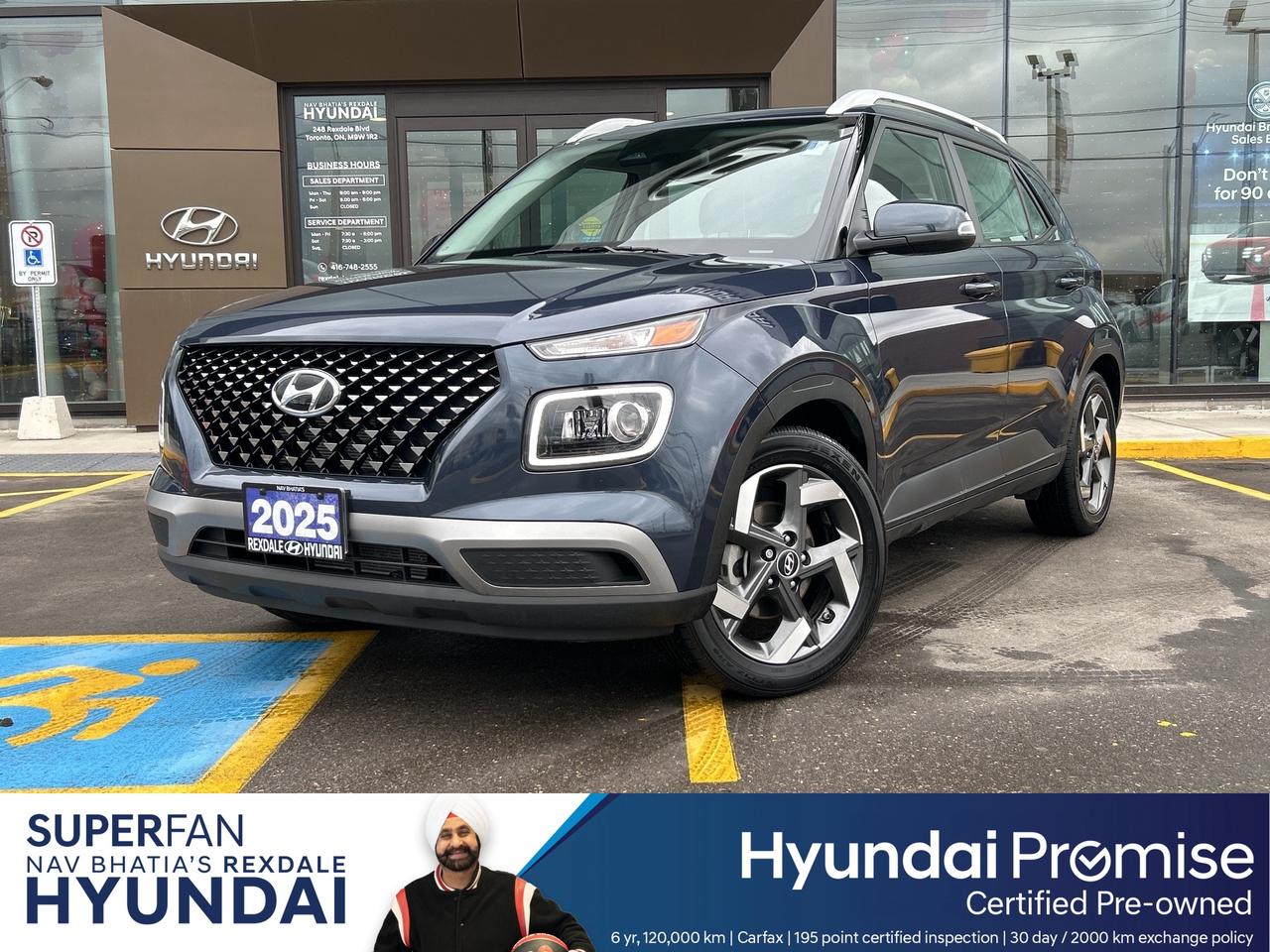 2025 Hyundai Venue Ultimate IVT w-Denim   Starting from 4.49% OAC Photo