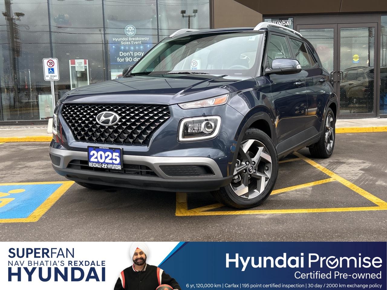 2025 Hyundai Venue Ultimate IVT w-Denim   Starting from 4.49% OAC Photo