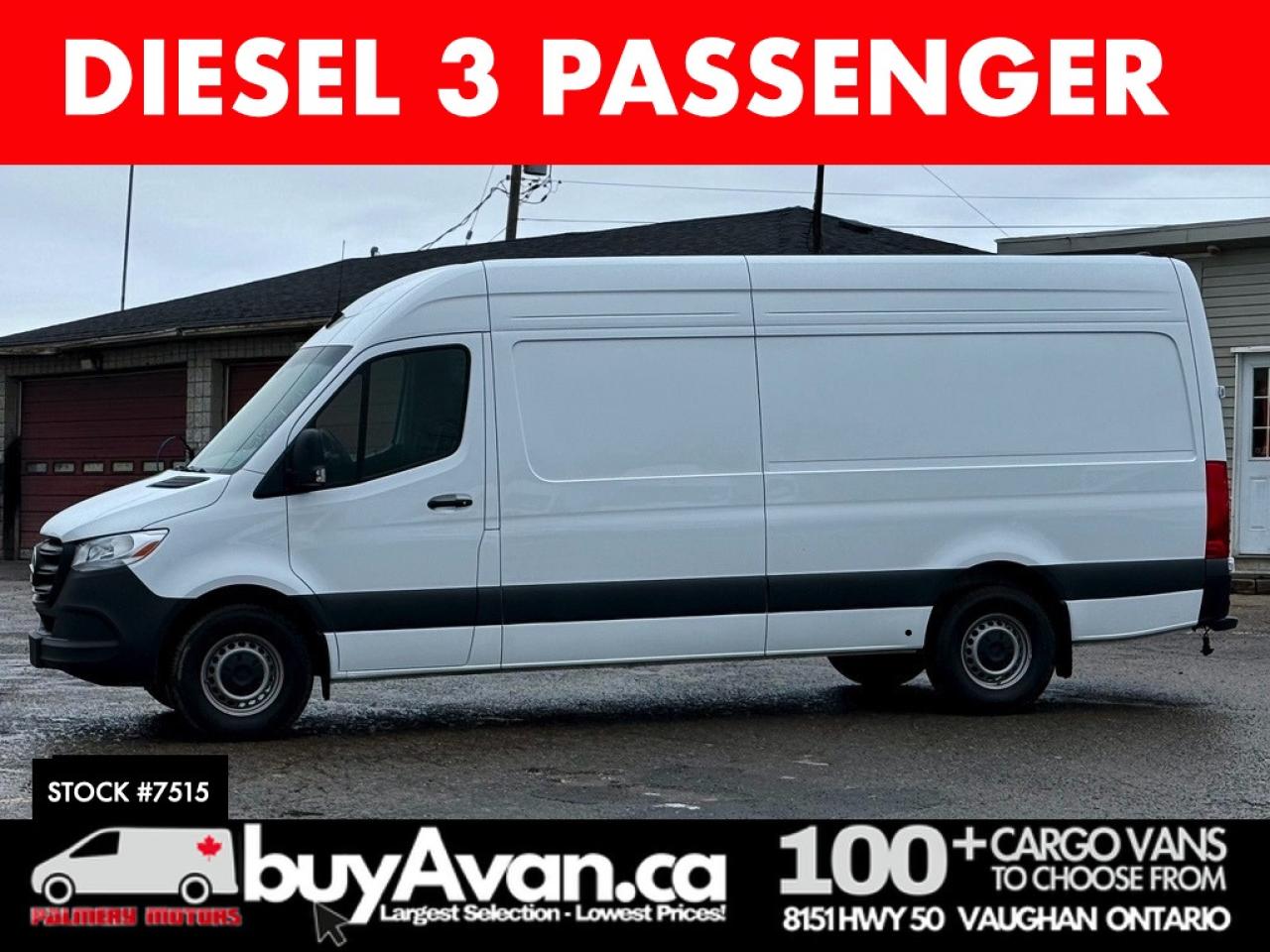 2024 Mercedes-Benz Sprinter Passenger Van Sprinter 2500 170" High Roof + Divider 3 PSGR Photo0