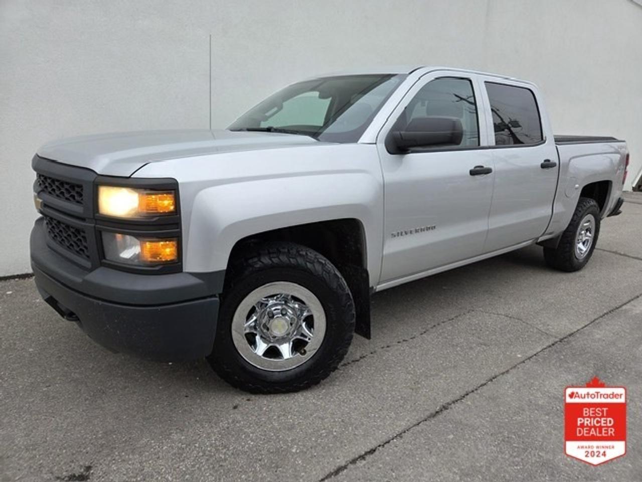 2014 Chevrolet Silverado 1500 4WD CREW CAB-SHORT BOX-TONNEAU-1 OWNER-CERTIFIED! Photo