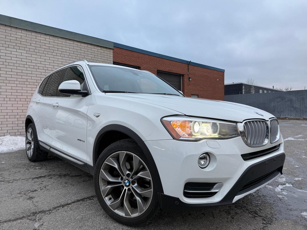 <p>**CLEAN CARFAX**3.5i XDRIVE**TONS OF SERVICE**FINANCING AVAILABLE**SAFETY INCLUDED**</p><p>2016 BMW X3 3.5i XDRIVE SUV FOR SALE!! BEAUTIFUL TRUCK WITH LOW KMS, CLEAN CARFAX, AND TONS OF OPTIONS!! THIS X3 INCLUDES 19 UPGRADED ALLOY RIMS WITH WINTER TIRES, CLEAN PEARL WHITE EXTERIOR, PRISTINE BLACK LEATHER INTERIOR, HEATED STEERING WHEEL, STEERING WHEEL CONTROLS, CRUISE CONTROL, FACTORY NAVIGATION, REAR VIEW CAMERA AMD SENSORS, DUAL ZONE CLIMATE CONTROL, HEATED SEATS, PUSH BUTTON START, PANORAMIC SUNROOF, POWER LIFTGATE, AND THE BEST FEATURE IS THE 3.0L TWIN TURBO I6!!&nbsp;<br>THIS X3 IS BEING SOLD CERTIFIED WITH A SAFETY STANDARDS CERTIFICATE FOR THE CHEAP PRICE OF $17,299 + TAX AND LICENSING! 6 MONTH WARRANTY INCLUDED! FINANCING AVAILABLE!&nbsp;<br>****BY APPOINTMENT ONLY****<br>TO BOOK AN APPOINTMENT OR REQUEST A COPY OF THE CARFAX PLEASE CALL 647-862-7904</p><p>Auto Resale Inc&nbsp;<br>56 Martin Ross Ave&nbsp;<br>North York, ON M3J 2L4&nbsp;<br>647-862-7904</p>