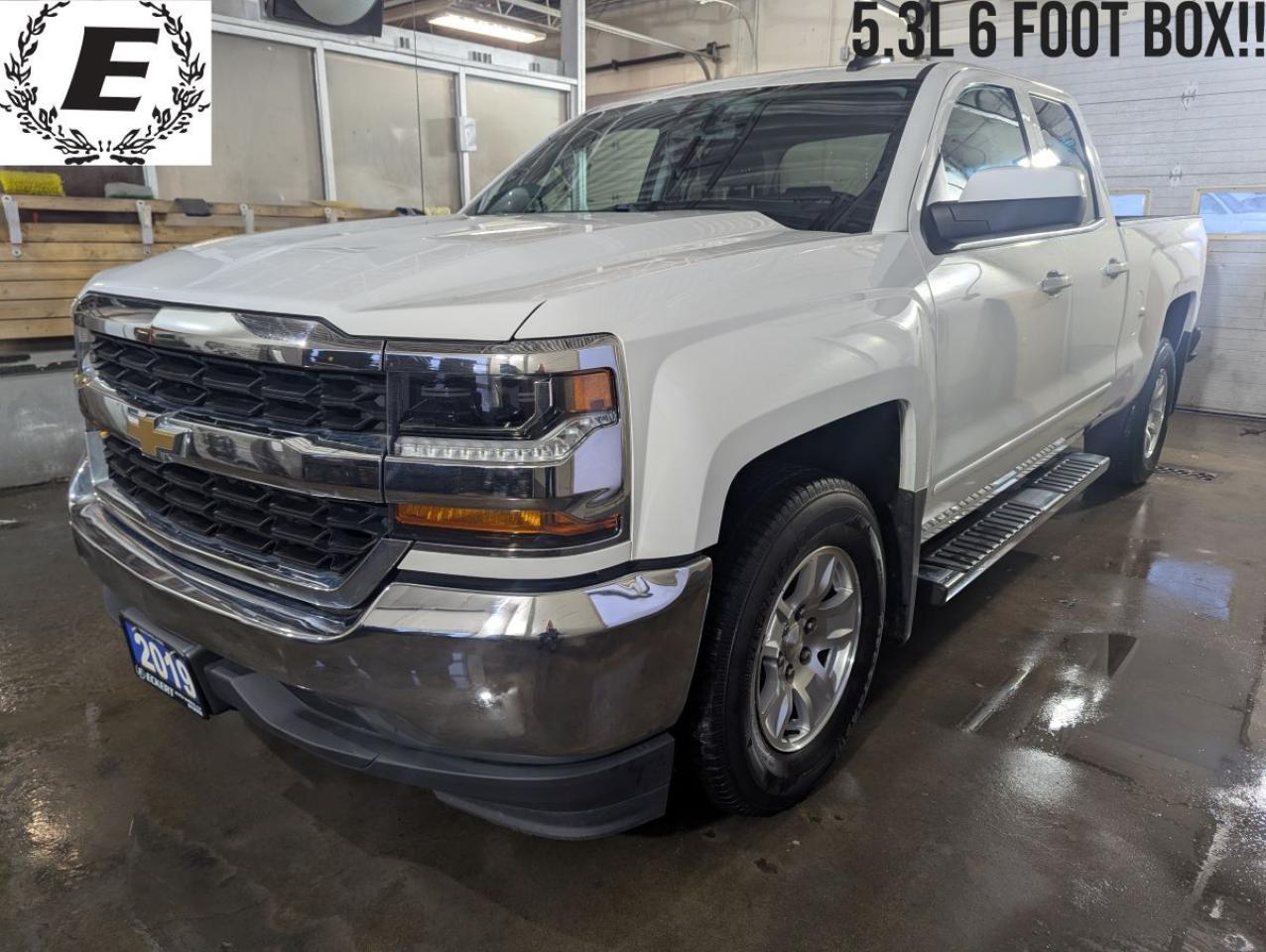 <p>Looking for a dependable workhorse with some serious style? Check out this sharp 2019 Chevrolet Silverado 1500 LT, available now at Eckert Auto Sales, 192 Essa Road, Barrie! This white beauty is ready to take on whatever the day throws your way. This Silverado boasts a robust 5.3L V8 engine, offering the power you need for towing, hauling, or simply cruising the open road. With a practical 6-foot box, its perfectly equipped to handle all your cargo needs. Inside, youll find a comfortable gray interior ready to keep you and your passengers relaxed on the road. This truck has been well-maintained and shows 166,400 km on the odometer.</p><p>Here at Eckert Auto Sales, 192 Essa Road, Barrie we have no extra or hidden fees just honest pricing. Included in the price is our Advantage Package which includes the safety, oil change, we guarantee everything mechanically works on the Silverado 100% and back it with a Dealer Warranty for 30 days/500 kilometers. Do you require financing if so you have found the right dealer. We give you the best interest rate available for your credit score. No extra upselling of interest rates, no finance fees by the dealership!! At Eckert Auto Sales we are your transparent family operated dealership. We welcome you to join the Eckert Auto Sales family.</p><p>HST and licensing extra.</p><p>For more information give us a call today (705)797-1100 or visit us at 192 Essa Road, Barrie</p>