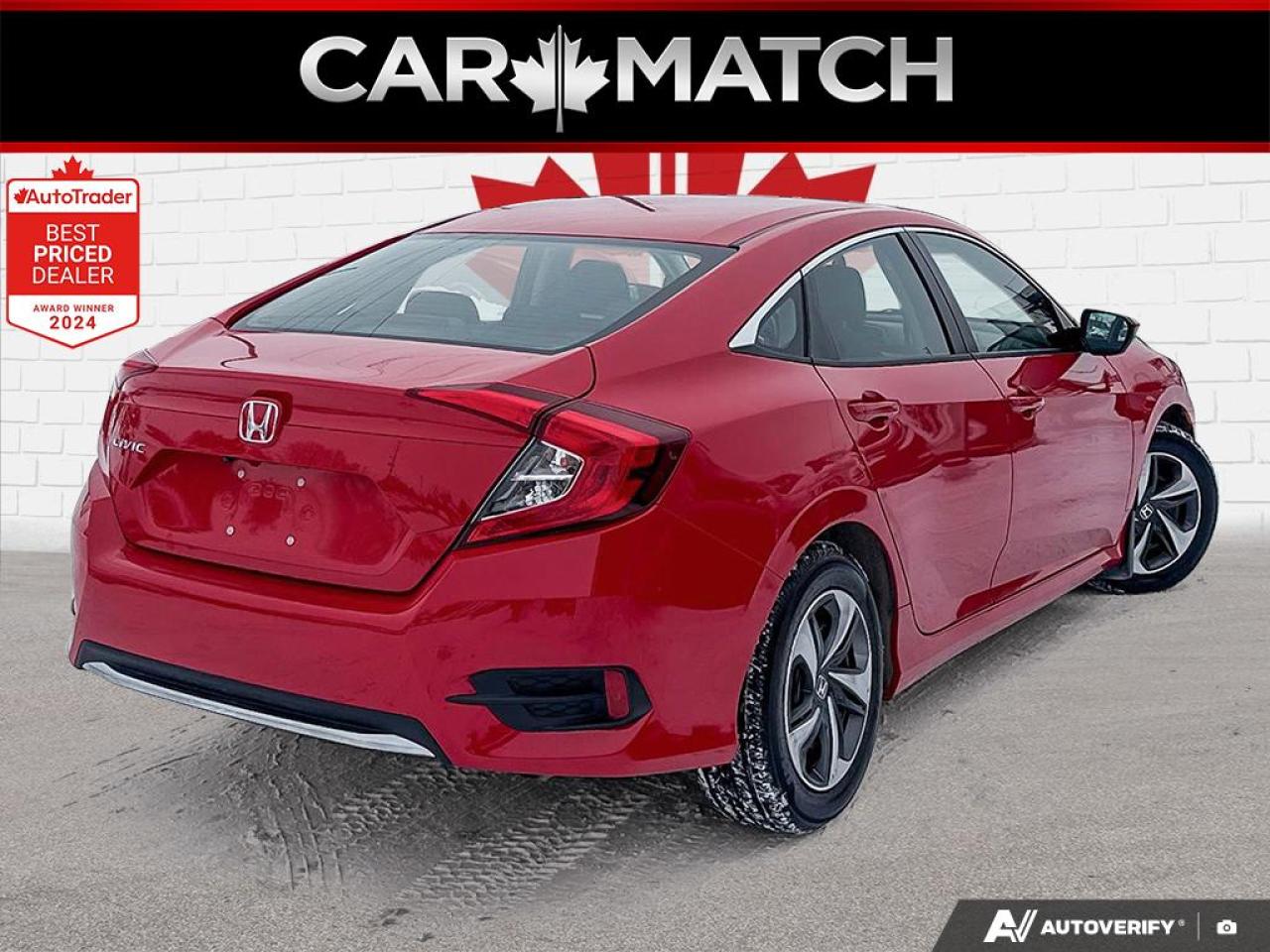 2019 Honda Civic LX / HTD SEATS / STEERING ASSIST / BLUETOOTH / ECO Photo3