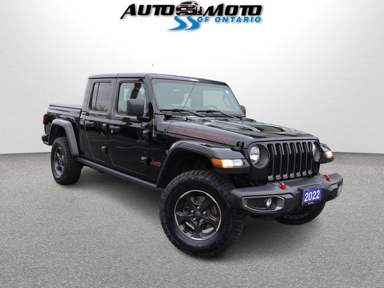 2022 Jeep Gladiator V6 RUBICON 4WD CERTIFIED *1 OWNER*JEEP MAINTAIN* CAMERA NAV BLUETOOTH LEATHER HEATED SEATS CRUISE ALLOYS Photo0