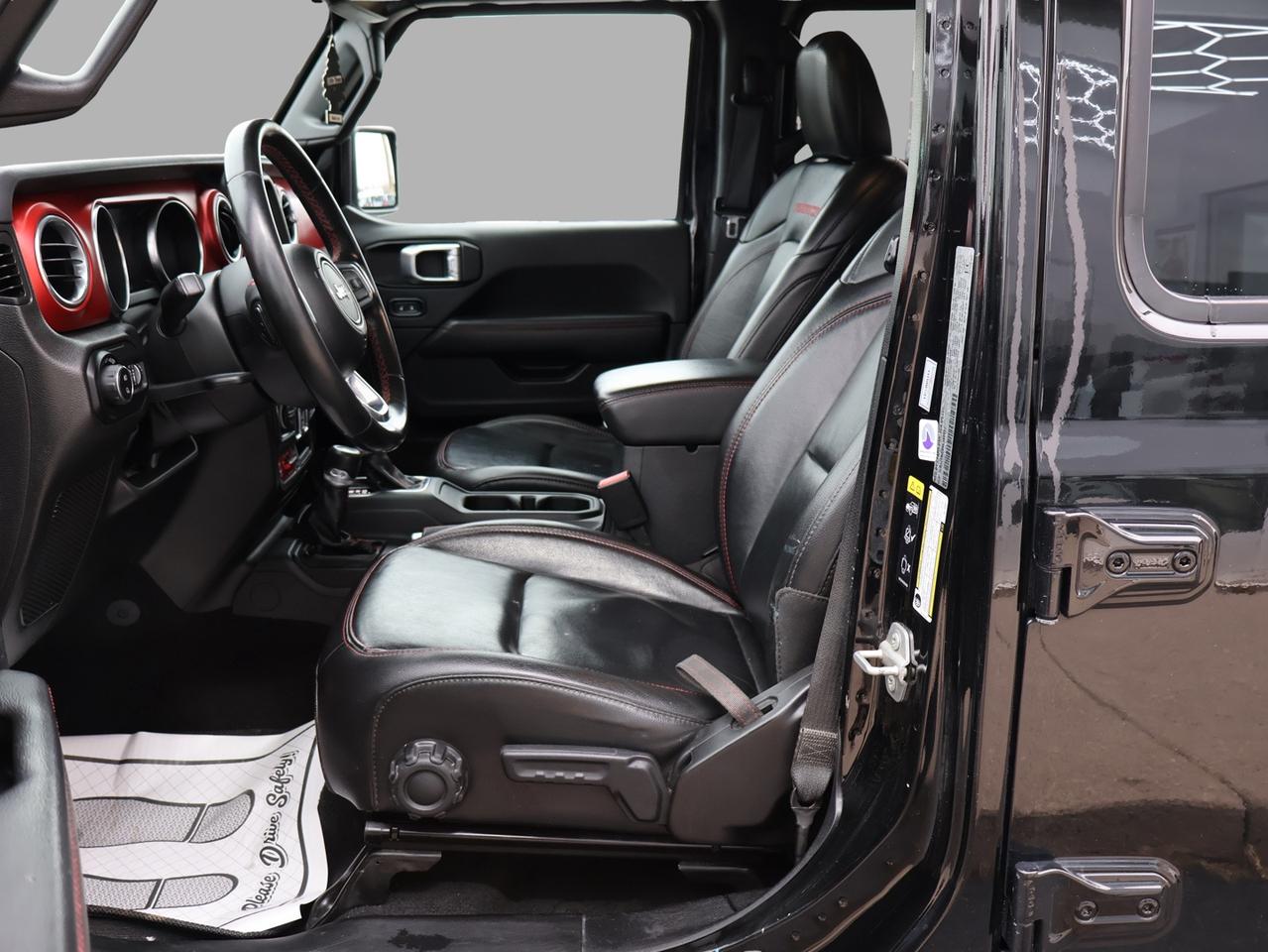 2022 Jeep Gladiator V6 RUBICON 4WD CERTIFIED *1 OWNER*JEEP MAINTAIN* CAMERA NAV BLUETOOTH LEATHER HEATED SEATS CRUISE ALLOYS Photo