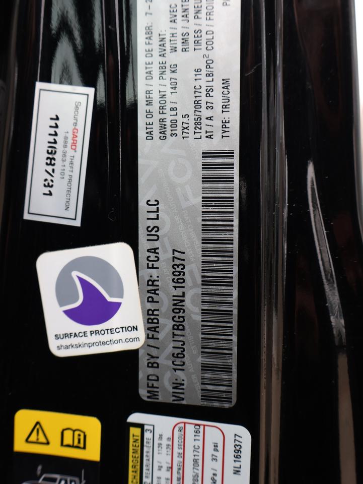 2022 Jeep Gladiator V6 RUBICON 4WD CERTIFIED *1 OWNER*JEEP MAINTAIN* CAMERA NAV BLUETOOTH LEATHER HEATED SEATS CRUISE ALLOYS Photo