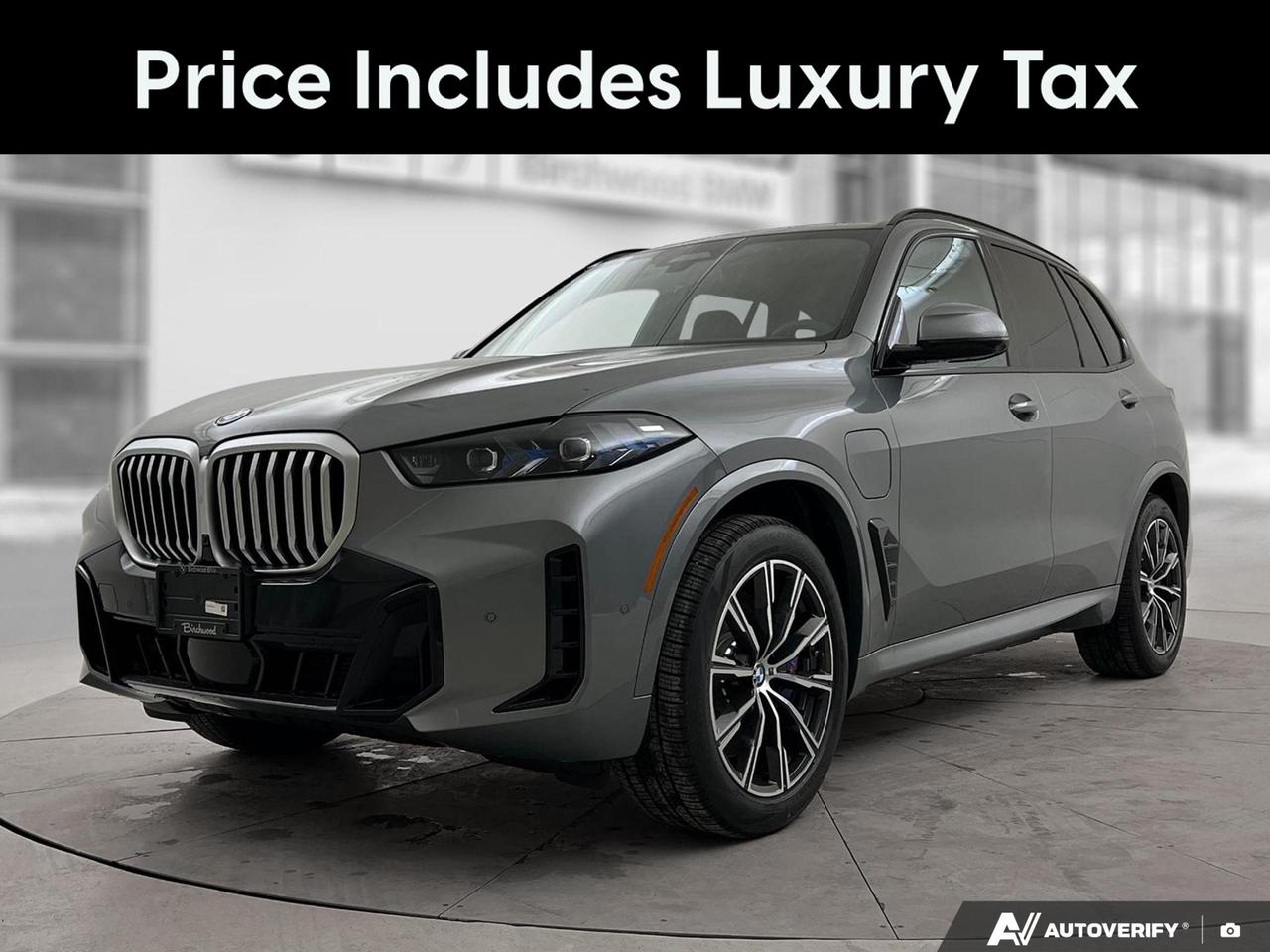 Experience the future of luxury SUVs with the 2026 BMW X5 xDrive50e. This cutting-edge hybrid combines power, efficiency, and sophistication in one stunning package.

Key Features:
- M Sport Package for enhanced performance and style
- Hybrid powertrain with 3.0L 6-cylinder engine and electric motor
- Advanced Driver Assistance Package for ultimate safety
- Skyscraper Grey Metallic exterior with black interior
- Wireless Apple CarPlay and Android Auto integration
- Panoramic sunroof for an open, airy feel
- Blue M Sport brakes for superior stopping power

Ready to elevate your driving experience? Reserve your 2026 BMW X5 xDrive50e today or schedule a test drive at Birchwood BMW. Our expert team is here to answer any questions and guide you through the process of owning this remarkable vehicle. Dont miss your chance to be at the forefront of automotive innovation.
At Birchwood BMW we know that experience is everything - thats why weve been voted #1 BMW Store in Canada for Customer Satisfaction for the past 3 years.  

Visit us today and see for yourself why were the top-rated luxury dealer in Manitoba on Google. Book your appointment at 204-452-7799. Dealer Permit #9740
Dealer permit #9740