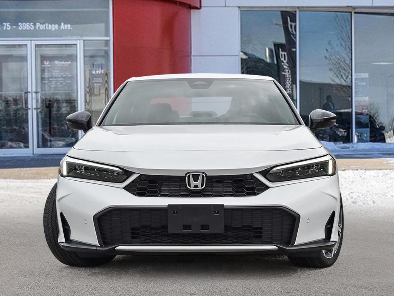 Experience the future of hybrid driving with the all-new 2026 Honda Civic Sedan Hybrid! This cutting-edge vehicle combines efficiency, style, and advanced technology to deliver an unparalleled driving experience.

Key Highlights:
- Impressive fuel economy: 4.7 L/100 km city, 5.1 L/100 km highway
- Advanced 2.0L 4-cylinder hybrid powertrain
- Sleek white exterior with sophisticated black interior
- Innovative HondaLink Assist Emergency SOS capability
- Adaptive Cruise Control with Low-Speed Follow
- Traffic Jam Assist for effortless commuting
- Blind Spot Information System for enhanced safety
- Luxurious heated leather steering wheel

Dont miss your chance to own this state-of-the-art hybrid sedan. Visit Birchwood Honda West today to schedule a test drive, explore financing options, or speak with our knowledgeable staff about any questions you may have. Experience the perfect blend of efficiency and performance  your eco-friendly future awaits!
New Vehicle Disclaimer

Disclaimer: The information provided on this vehicle is for general informational purposes only. While we strive to ensure accuracy, vehicle pricing, specifications, and availability are subject to change without notice. Manufacturers Suggested Retail Price (MSRP) may not reflect actual sales price. Additional fees such as taxes, title, registration, and dealership documentation fees may apply.

All new vehicles come with the manufacturers standard warranty unless otherwise specified. Vehicle images are for illustrative purposes only and may not represent the exact model or trim level. Please contact the dealership directly for the most current information, availability, and details.


We are located in the Birchwood Auto Park, at Portage Ave West and the Perimeter.
Dealer permit #5266