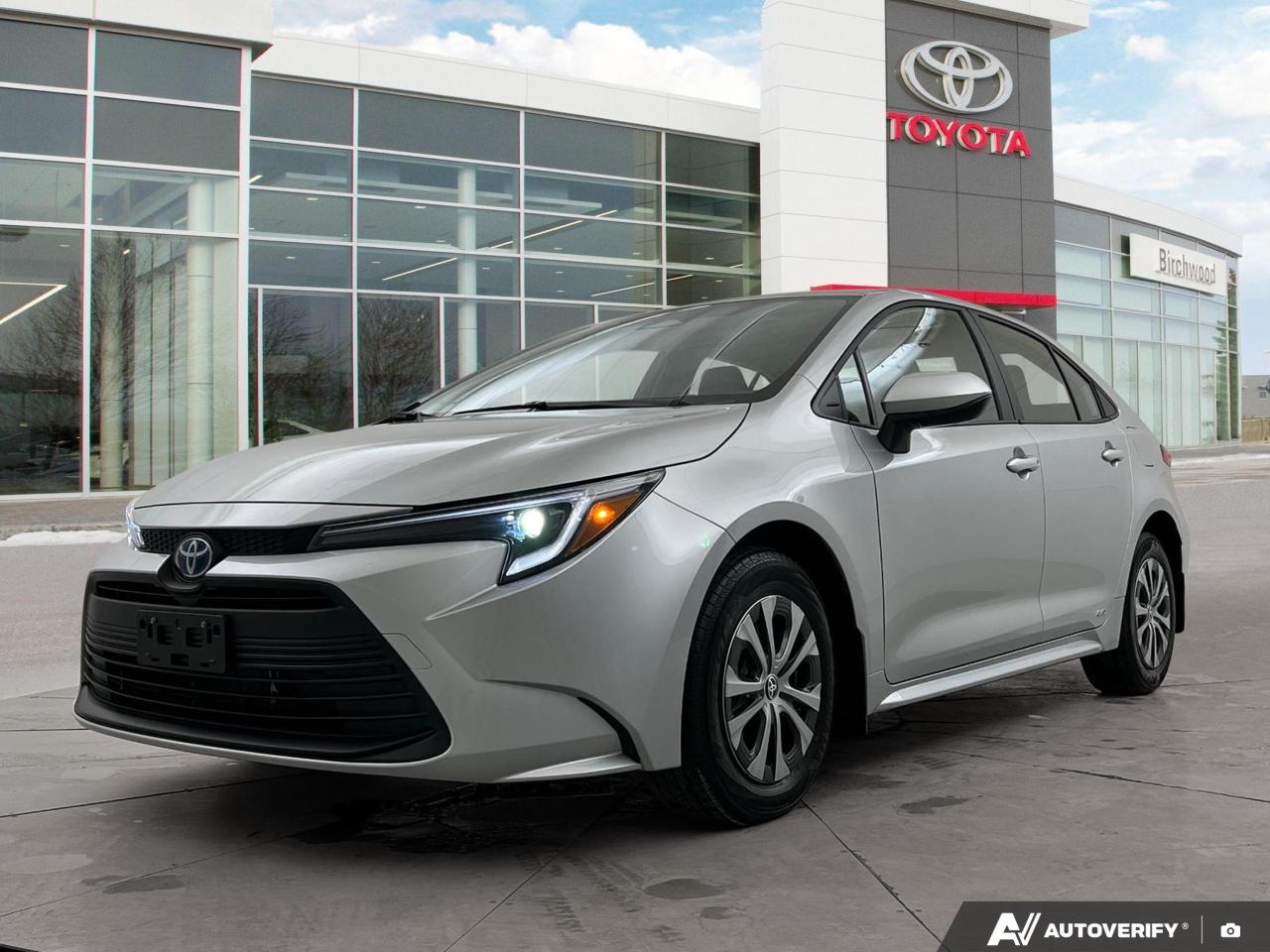 Clean CARFAX! No Accidents!
LOW Kilometers!
Good Condition!
Experience the future of eco-friendly driving with this low-mileage 2025 Toyota Corolla Hybrid LE. This accident-free sedan combines efficiency and technology for the modern driver.

Key Features

- Wireless Apple Carplay and Android Auto
- Heated Front Seats 
- 6 Speaker Audio System 
- Smart Key with Push Button Start 
- Automatic Climate Control 

Safety Features

- Rearview Camera
- Full-Speed Range Dynamic Radar Cruise Control
- Pre-Collision System with Pedestrian Detection
- Blind Spot Monitoring with RCTA and Safe Exit Alert
- Cyclist Detection and Low Light 
- Lane Departure Alert
- Lane Tracing Assist
- Tire Pressure Monitor System

And More!


Ready to embrace the hybrid revolution? Reserve your test drive today at Birchwood Toyota. Our expert team is here to answer your questions and guide you through the seamless purchasing process. Visit www.birchwoodtoyota.ca to explore financing options and take the next step towards owning this cutting-edge Corolla Hybrid.
Experience is Everything at Birchwood Toyota! Our mission is to provide the most transparent and efficient sales process for our customers. We strive to provide the best service possible, whether you visit us in person, shop our website, or take advantage of our buy from home program.

The Birchwood Toyota Trade-in Guarantee - We buy your vehicle even if you dont buy ours!


100% guaranteed approval for every qualifying year, make and model. Only the Best Rates and Terms available.

This vehicle qualifies for Birchwood Toyota Shield, which includes:

Guardian Protection:
- Cosmetic Wheel Protection
- Paintless Dent Repair
- Key/Remote Replacement

Dealer Permit #0025
Dealer permit #0025