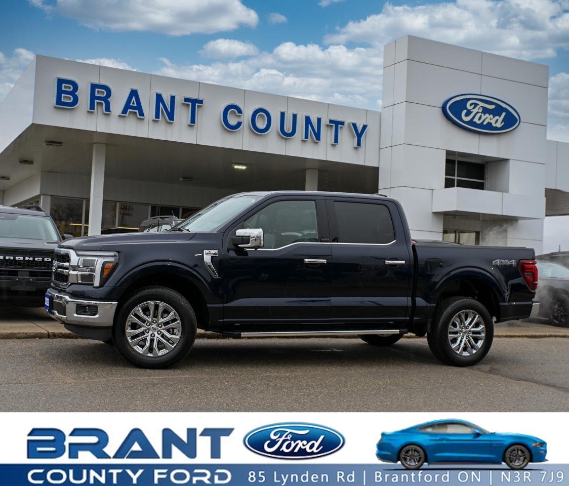 Used 2025 Ford F-150 LARIAT | 360 BCK UP CAM |TONNEAU COVER | LEATHER | for sale in Brantford, ON