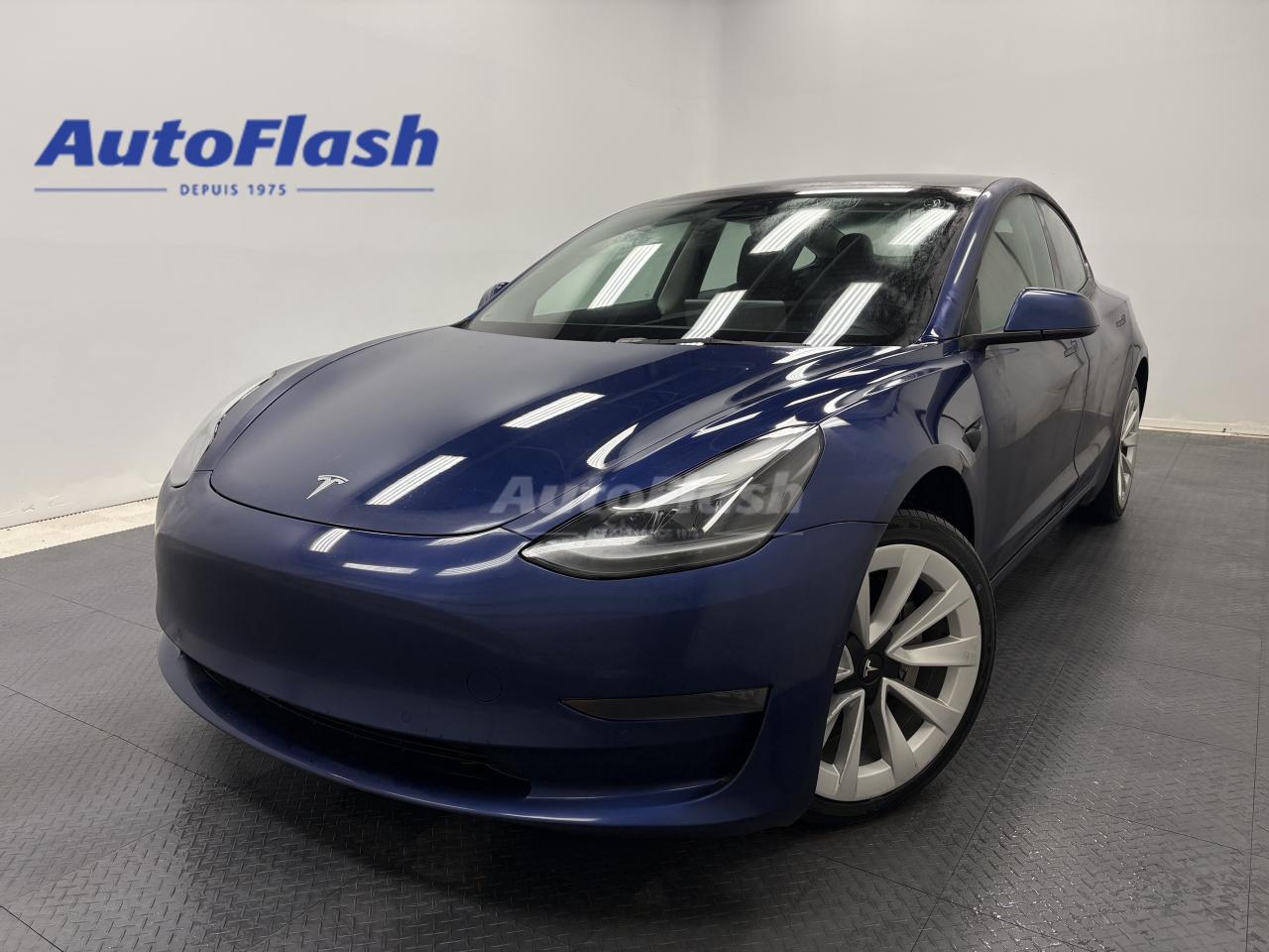 Used 2022 Tesla Model 3 LONG RANGE AWD, 537KM AUTONOMIE, TOIT PANORAMIQUE for sale in Saint-Hubert, QC