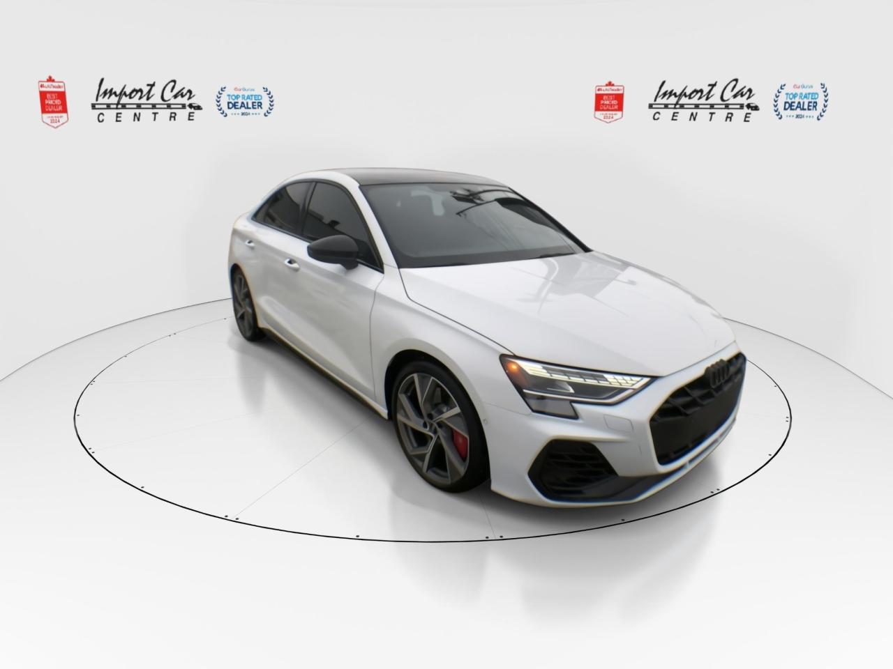 2025 Audi S3 2.0T Progressiv LIKE NEW!!  ONLY 19KKMS, PANO. ROO Photo