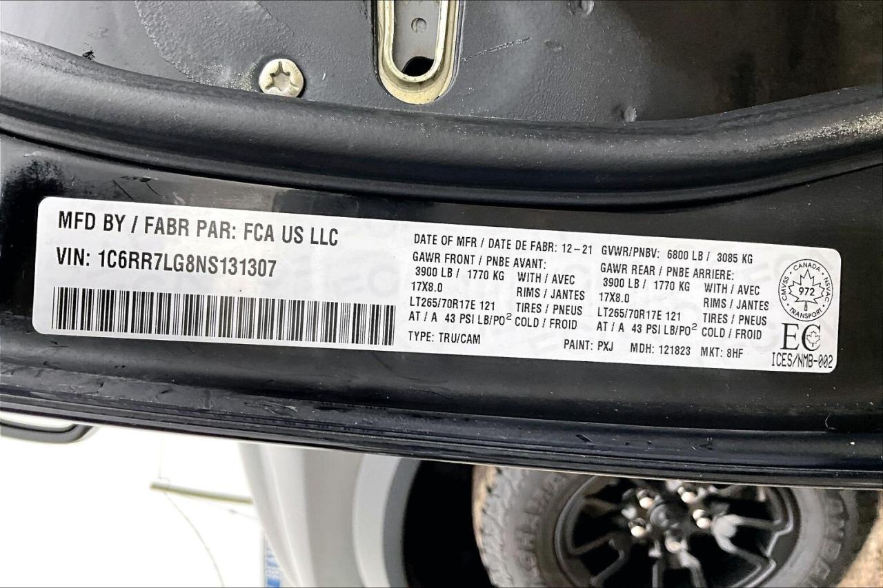 2022 RAM 1500 Classic Warlock | All Terrain Pkg | 3.55 Axle | 4X4 Photo